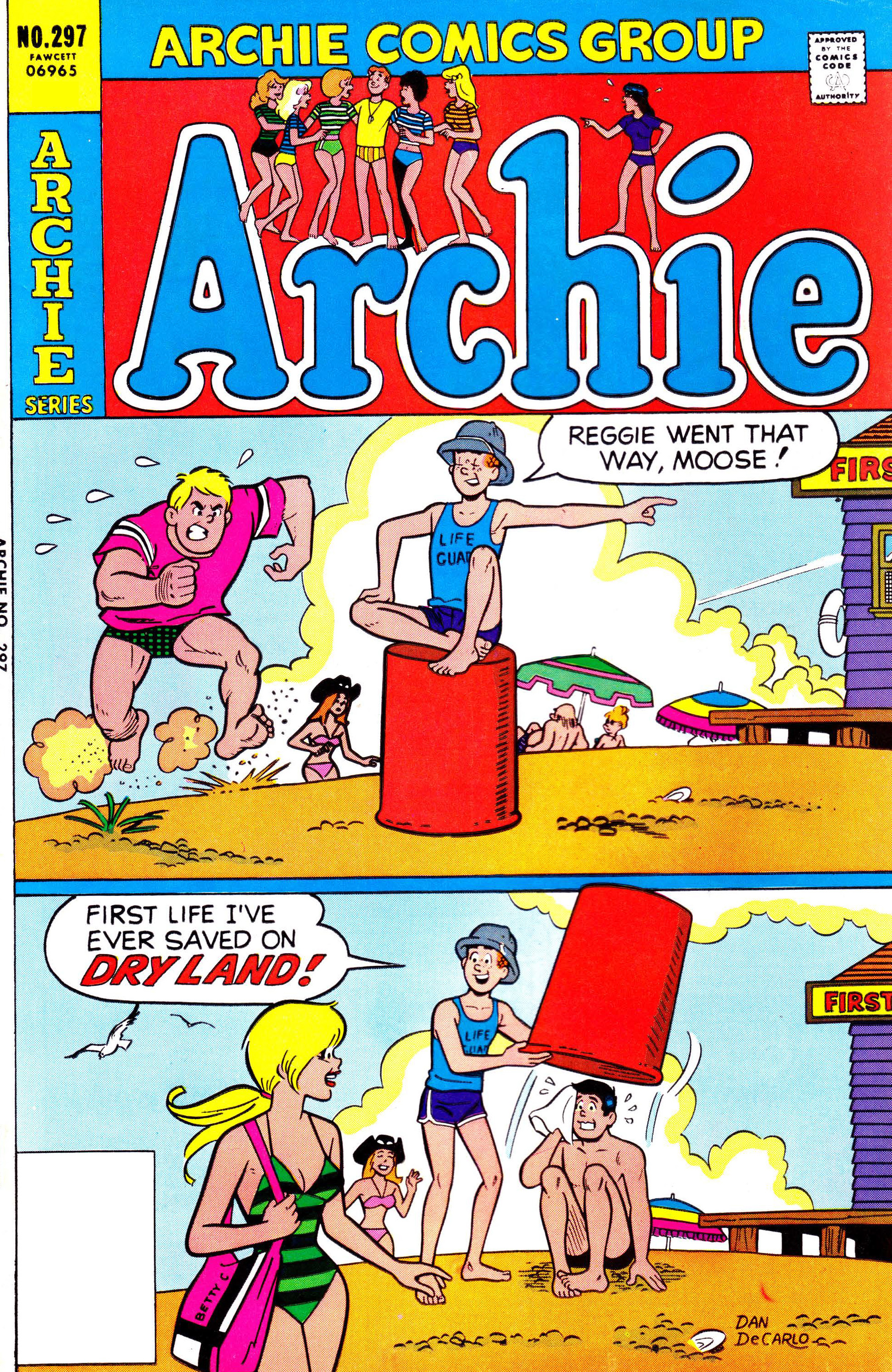 Read online Archie (1960) comic -  Issue #297 - 1