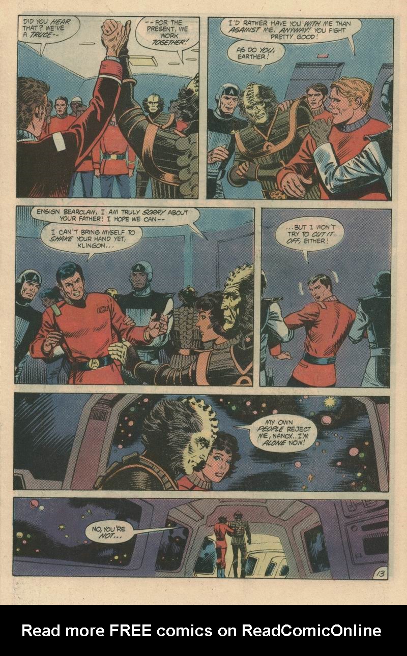 Read online Star Trek (1984) comic -  Issue #4 - 14