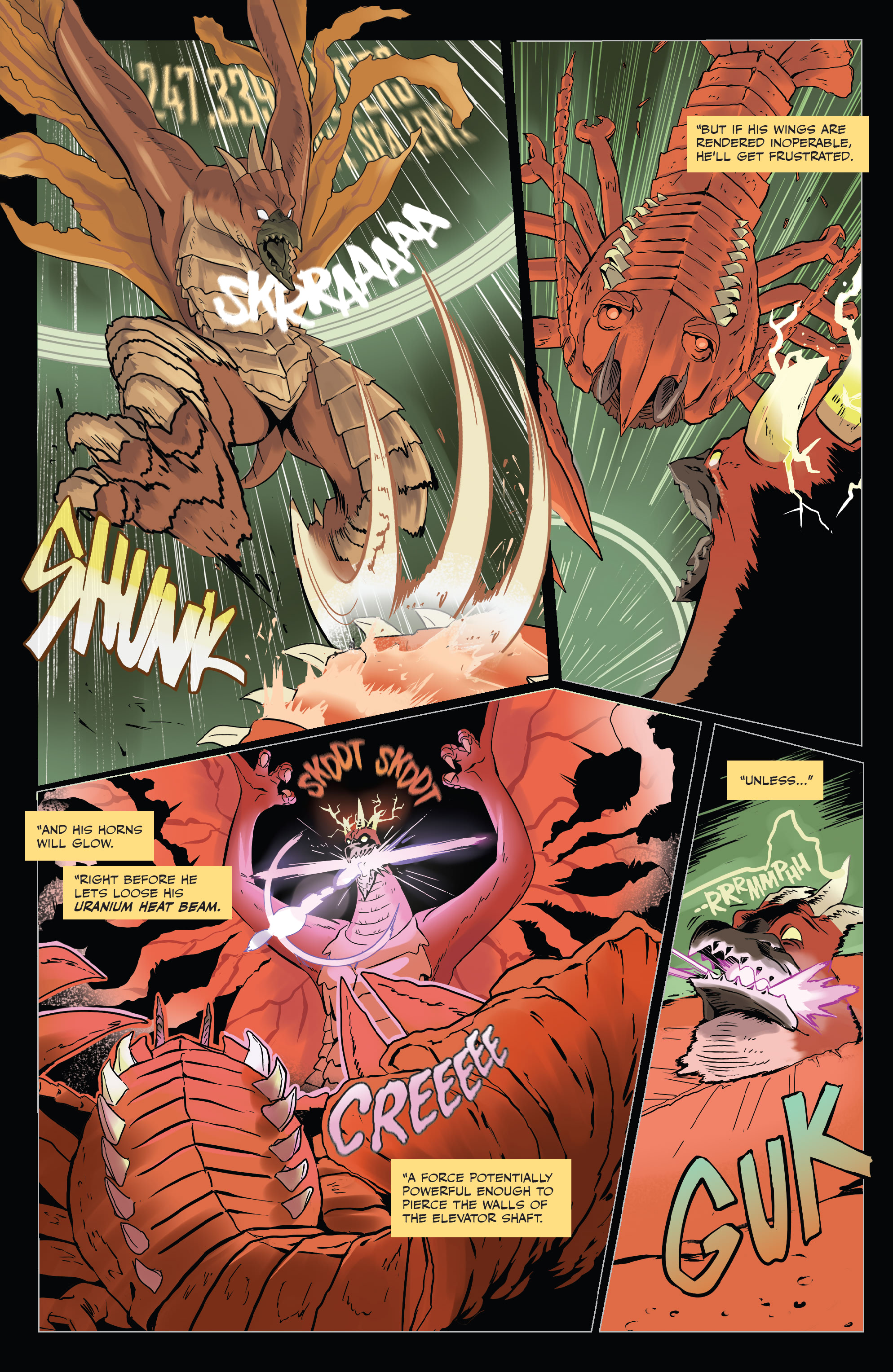 Read online Godzilla Rivals: Rodan vs. Ebirah comic -  Issue # Full - 22