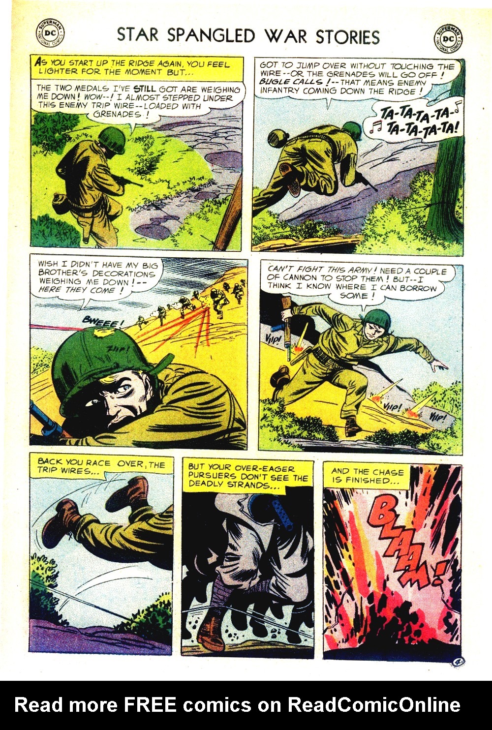 Read online Star Spangled War Stories (1952) comic -  Issue #54 - 31