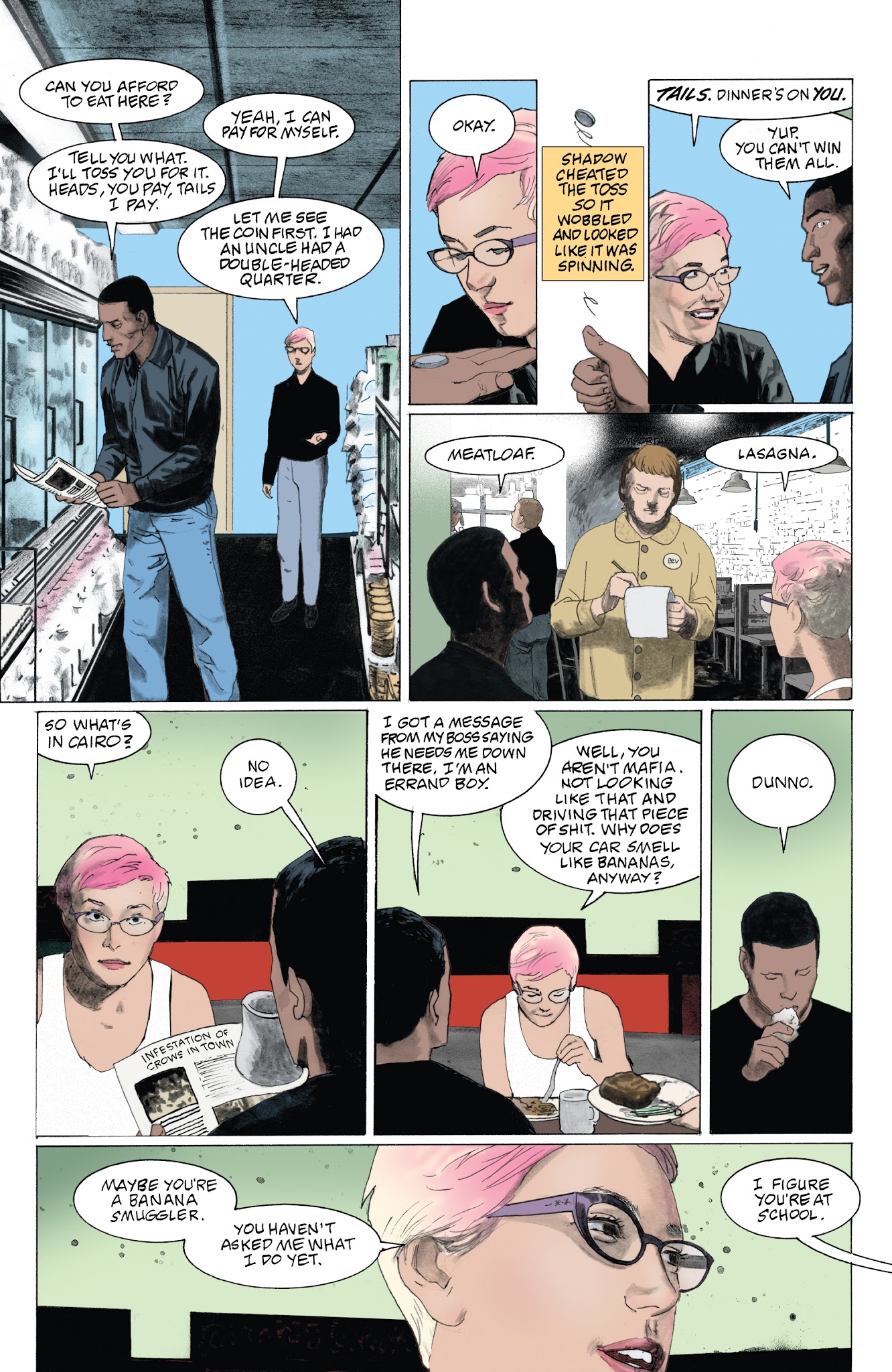 Read online American Gods: Shadows comic -  Issue #7 - 12