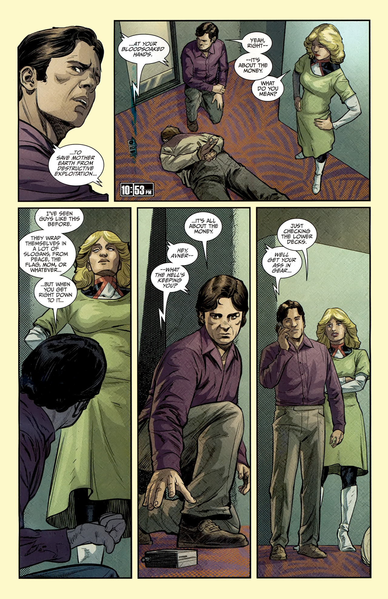 Read online Die Hard: Year One comic -  Issue #4 - 6