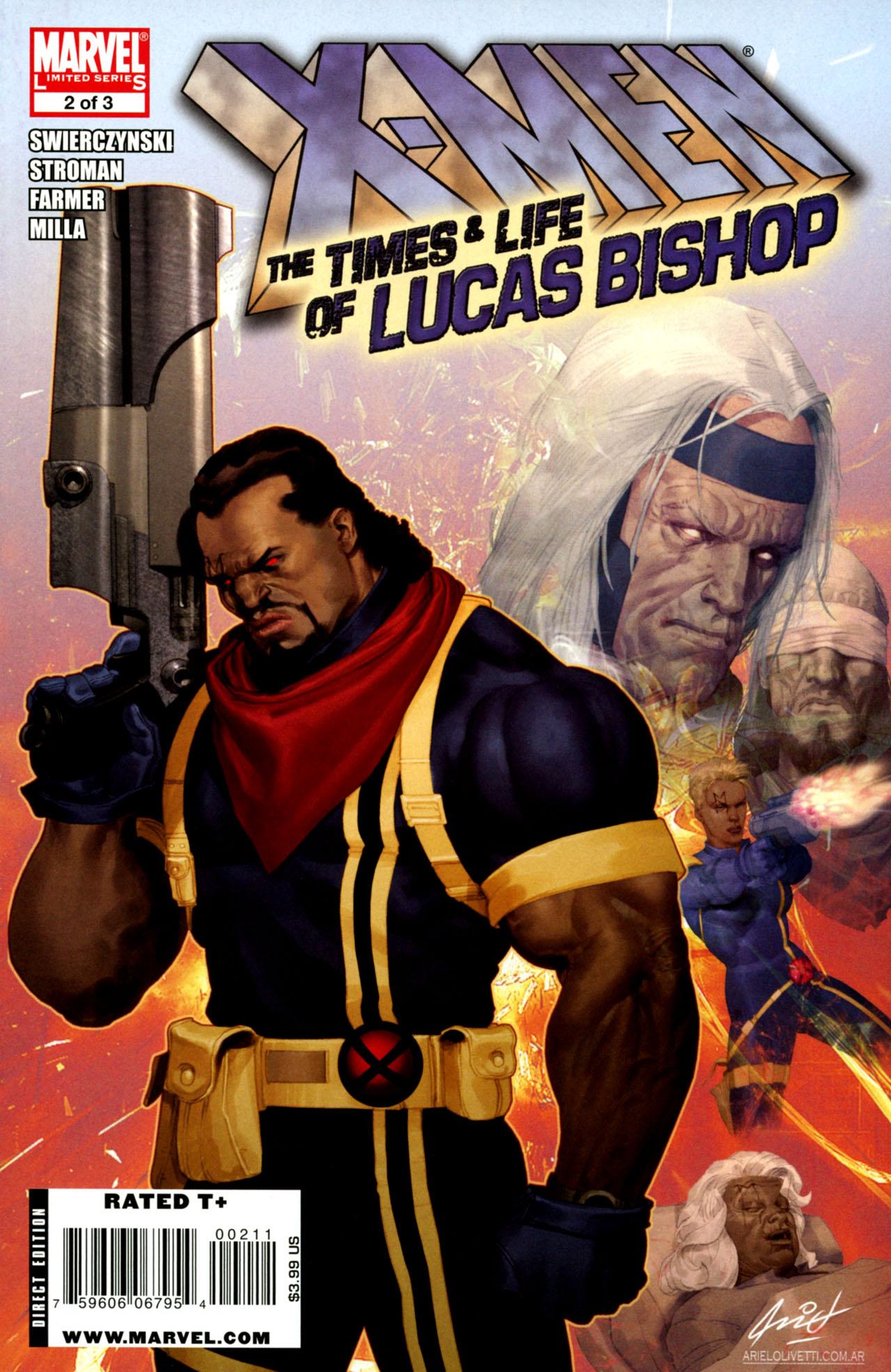 Read online X-Men: The Times and Life of Lucas Bishop comic -  Issue #2 - 1