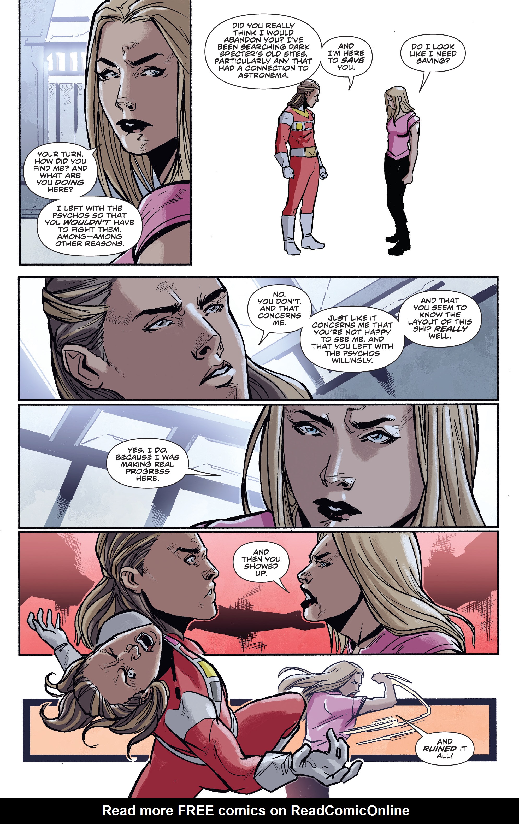 Read online Saban's Power Rangers: The Psycho Path comic -  Issue # TPB - 57