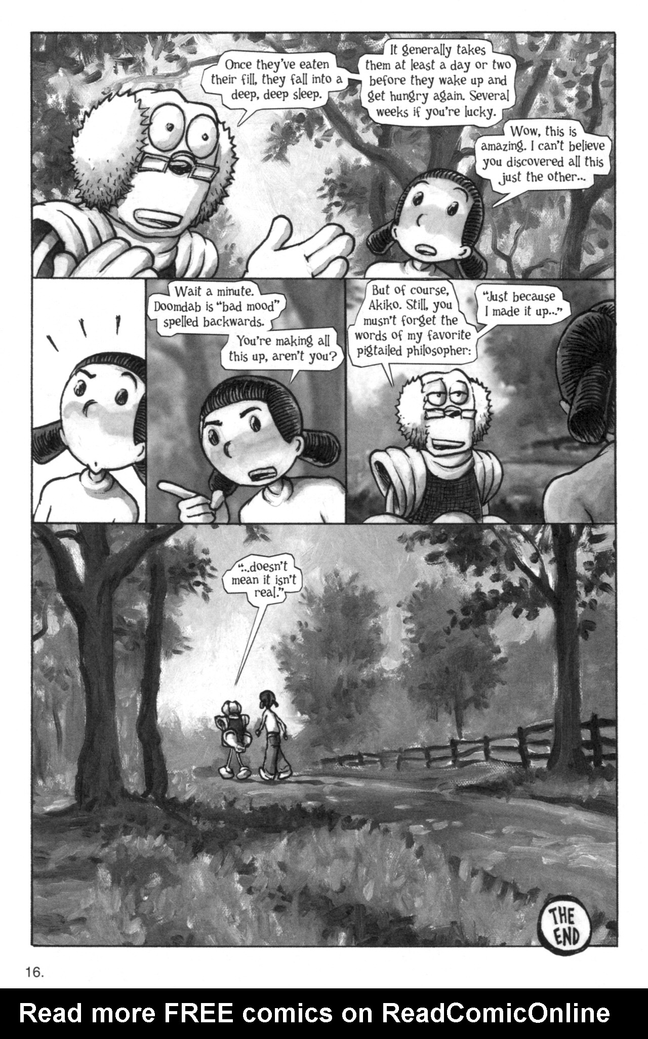 Read online Akiko comic -  Issue #52 - 16