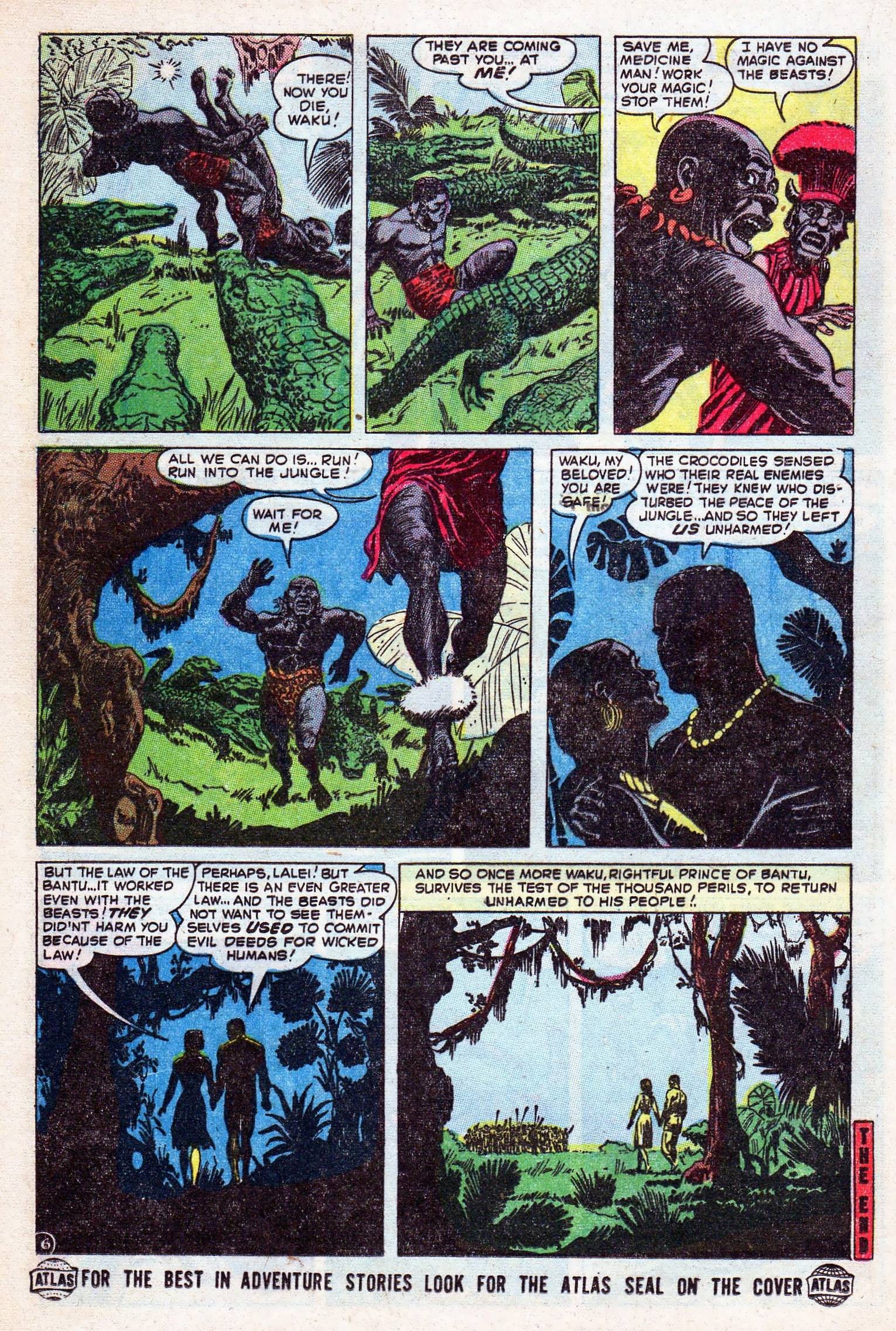 Read online Jungle Tales comic -  Issue #6 - 16