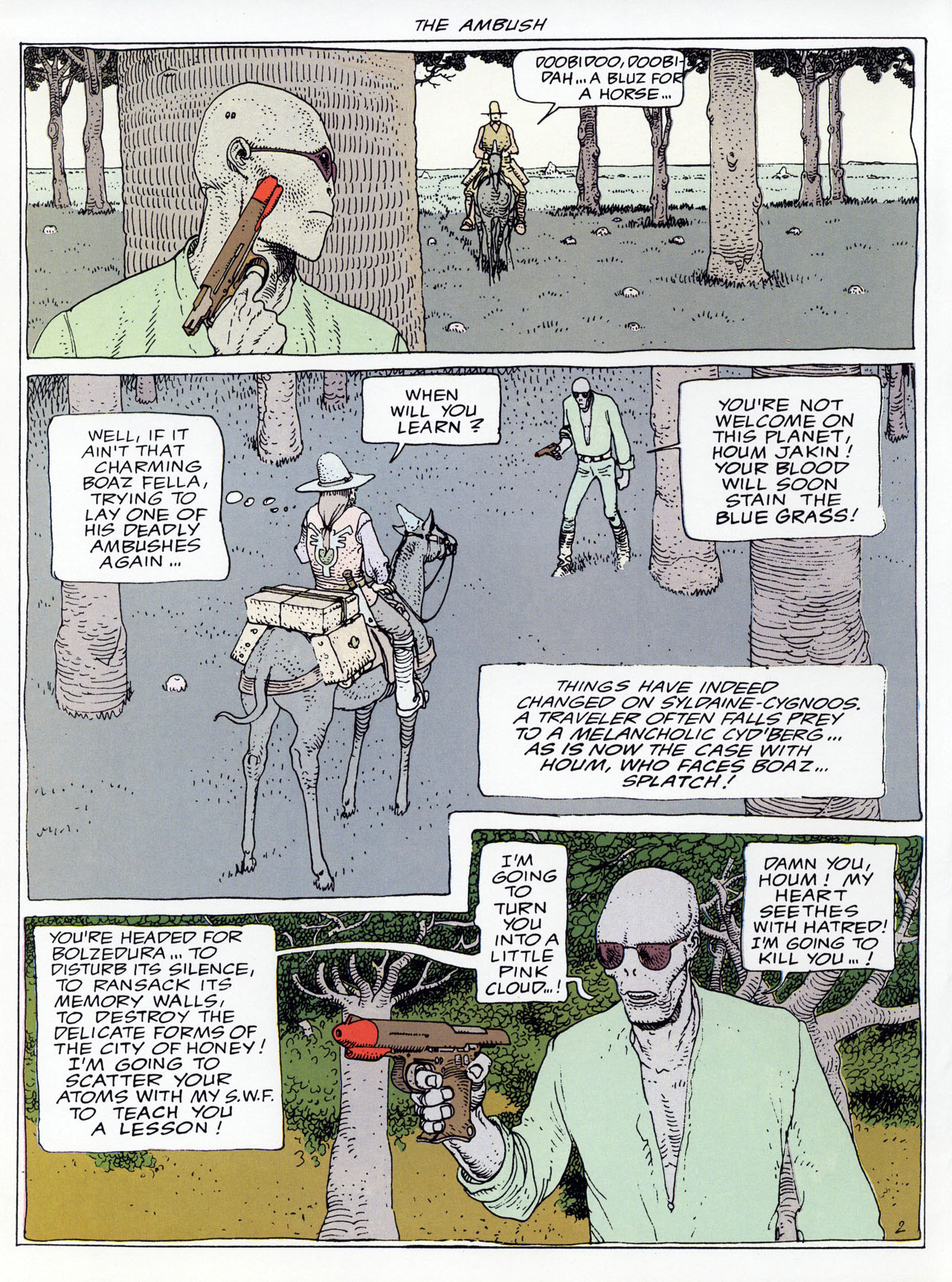 Read online Epic Graphic Novel: Moebius comic -  Issue # TPB 3 - 8