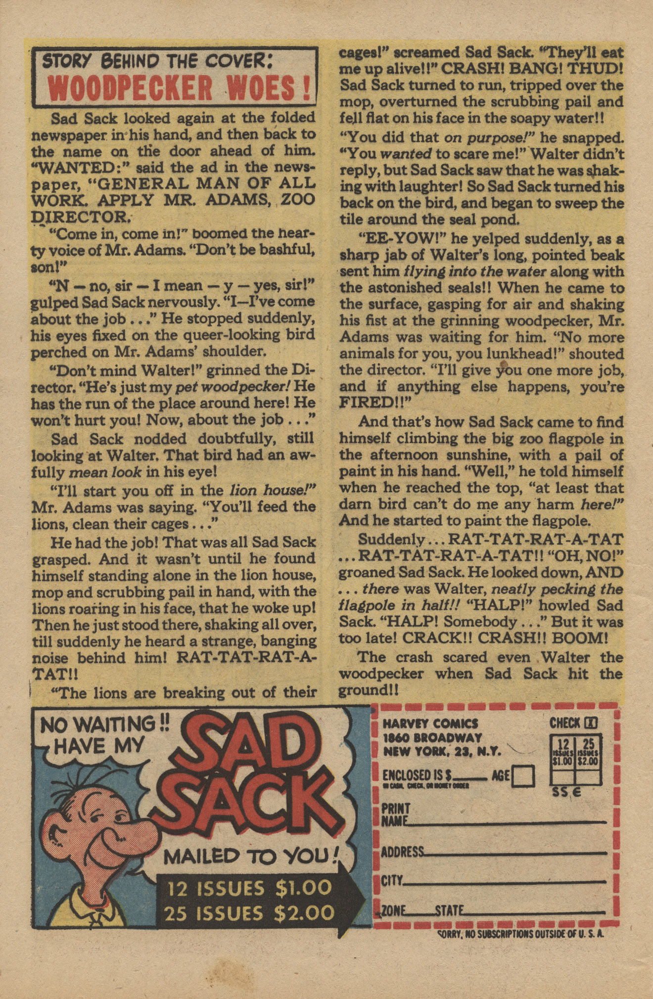 Read online Sad Sack comic -  Issue #17 - 28