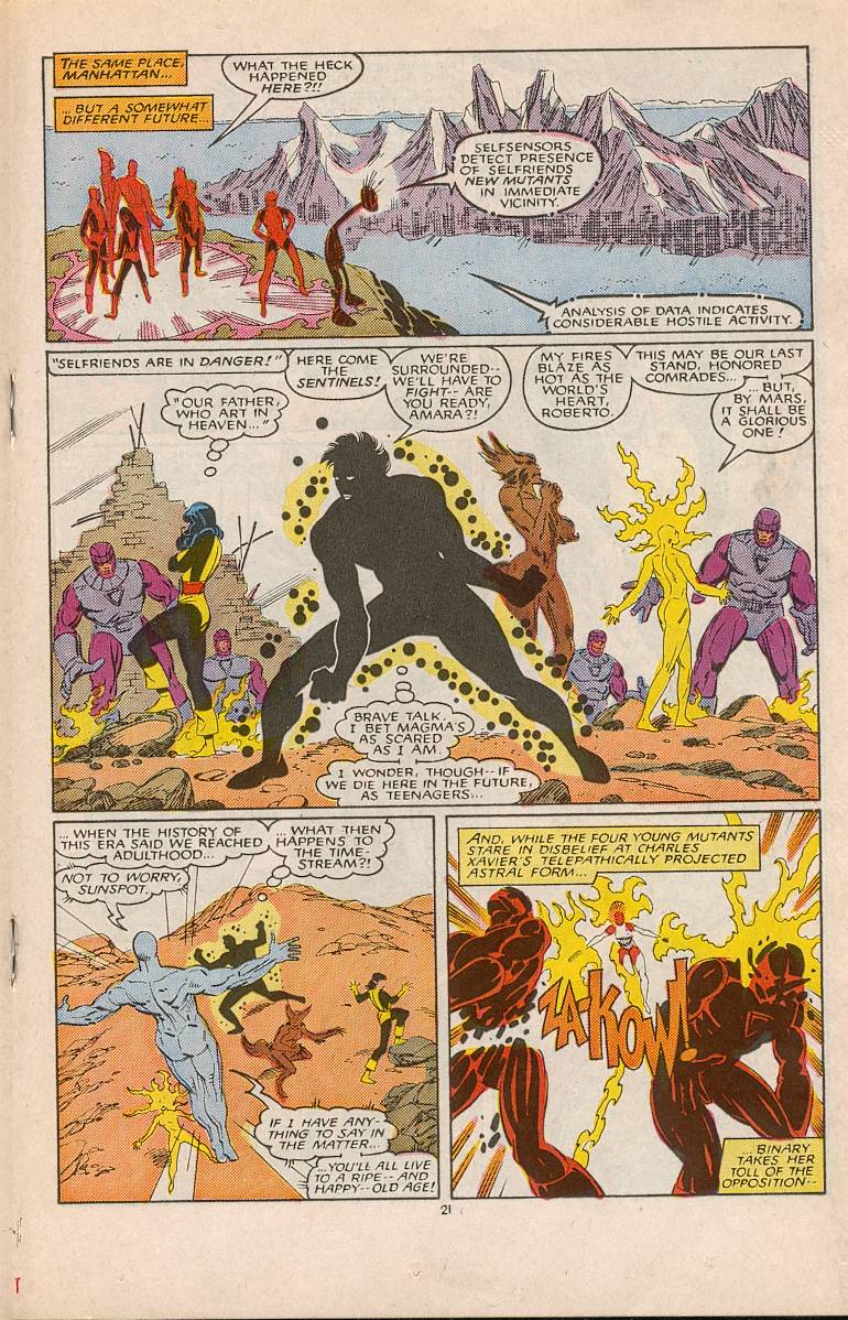 The New Mutants Issue #50 #57 - English 22
