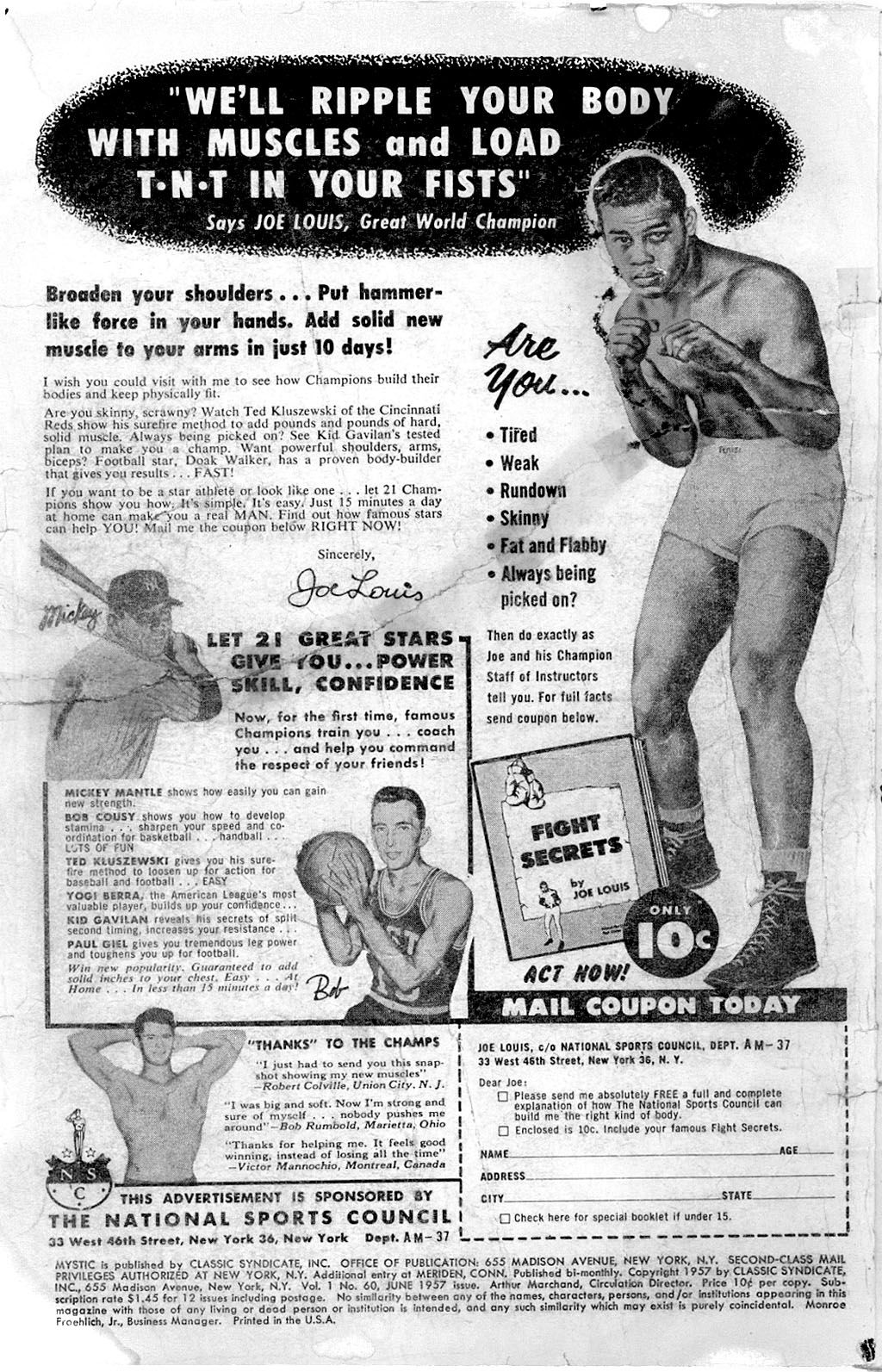 Read online Mystic (1951) comic -  Issue #60 - 2