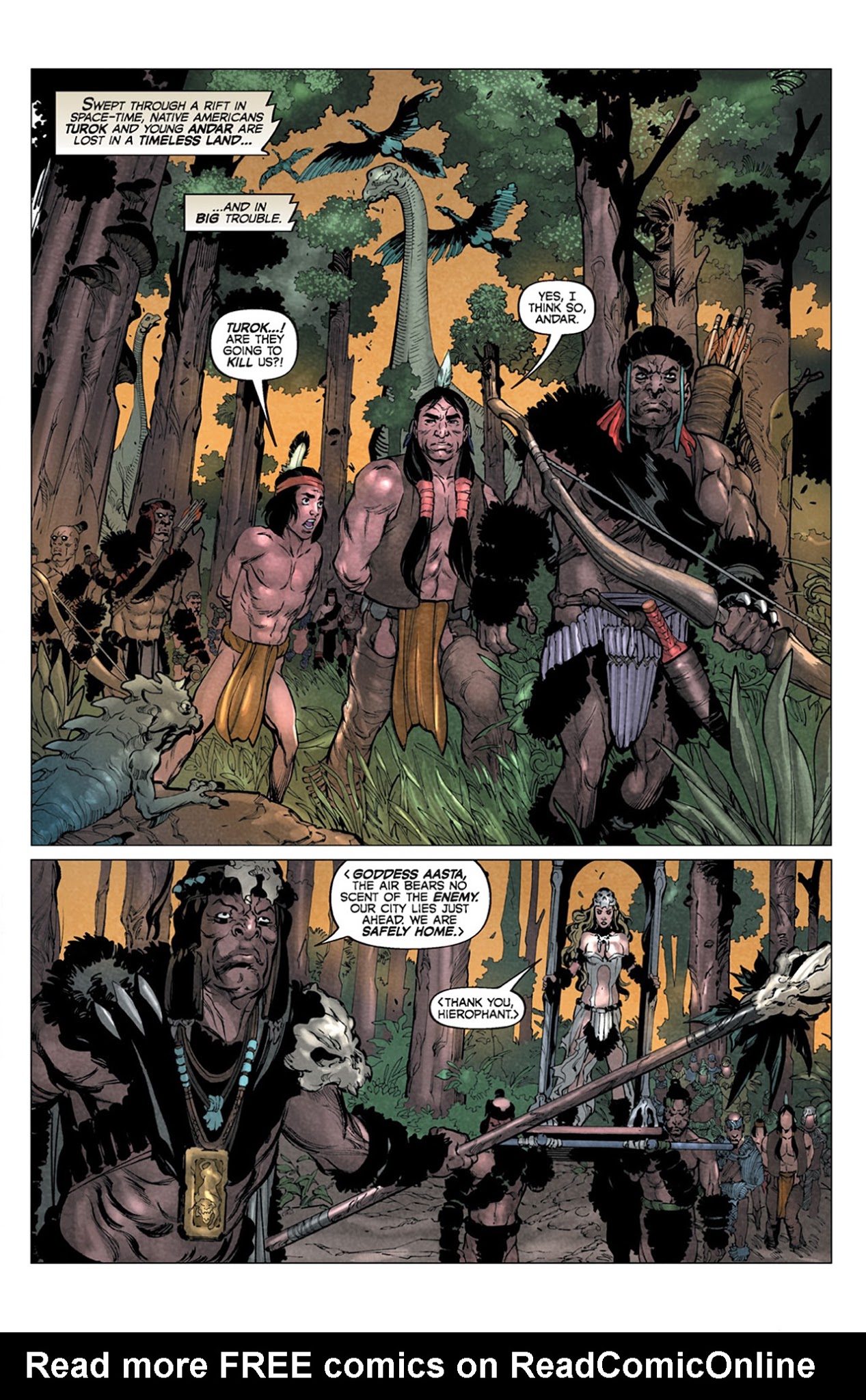 Read online Turok, Son of Stone (2010) comic -  Issue #2 - 3