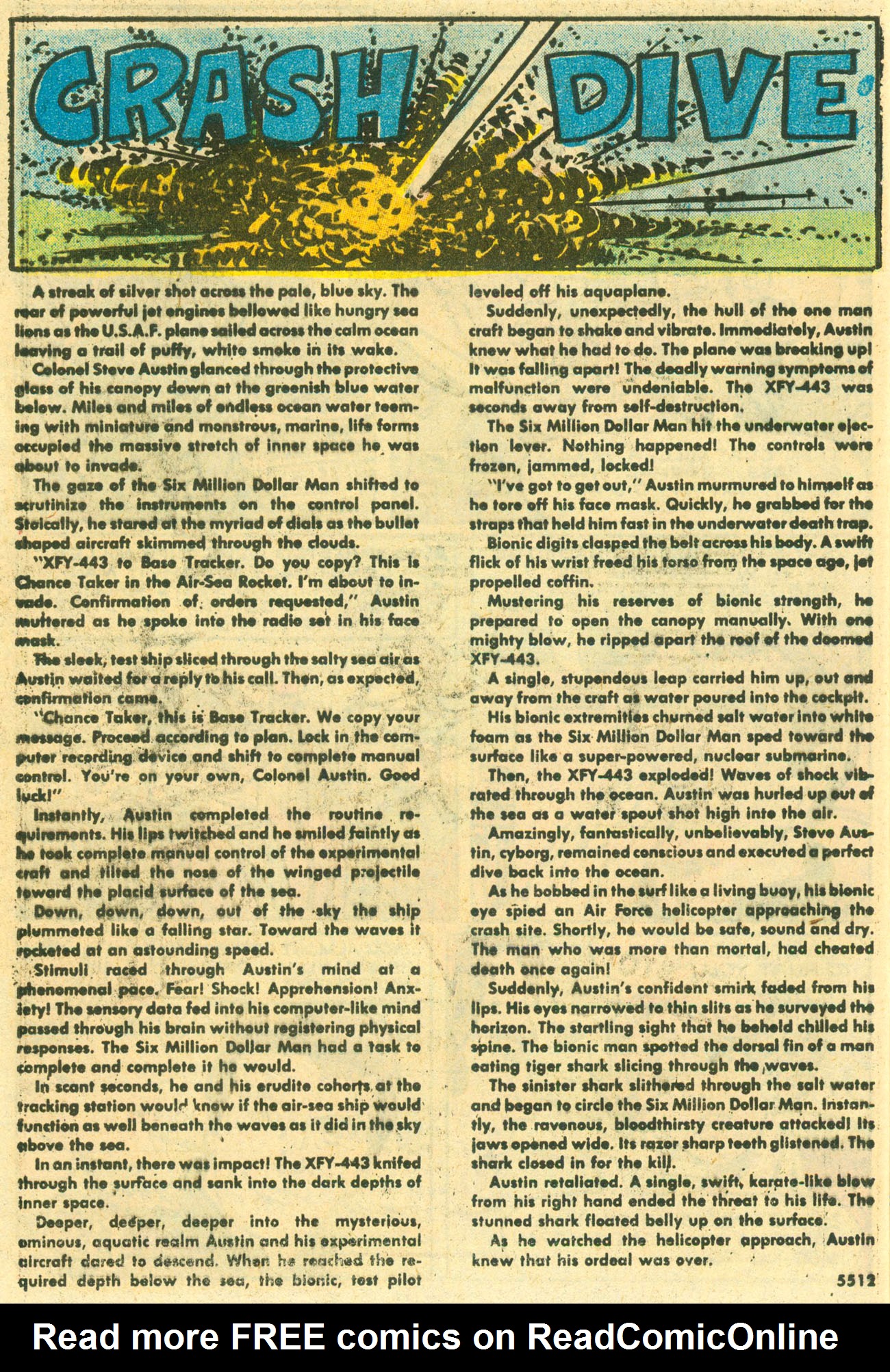 Read online The Six Million Dollar Man [comic] comic -  Issue #8 - 32