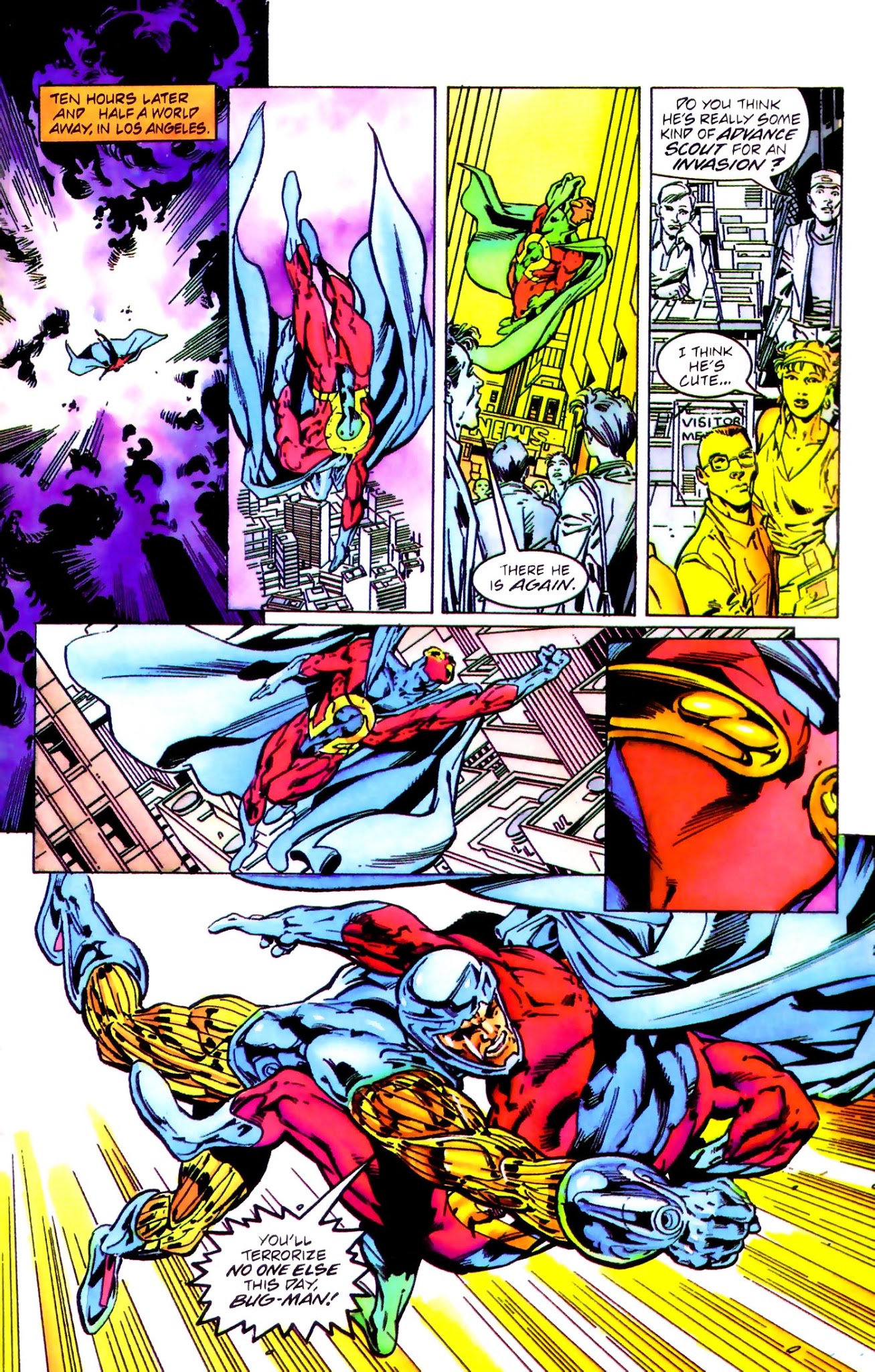 Read online The Visitor vs. the Valiant Universe comic -  Issue #1 - 14