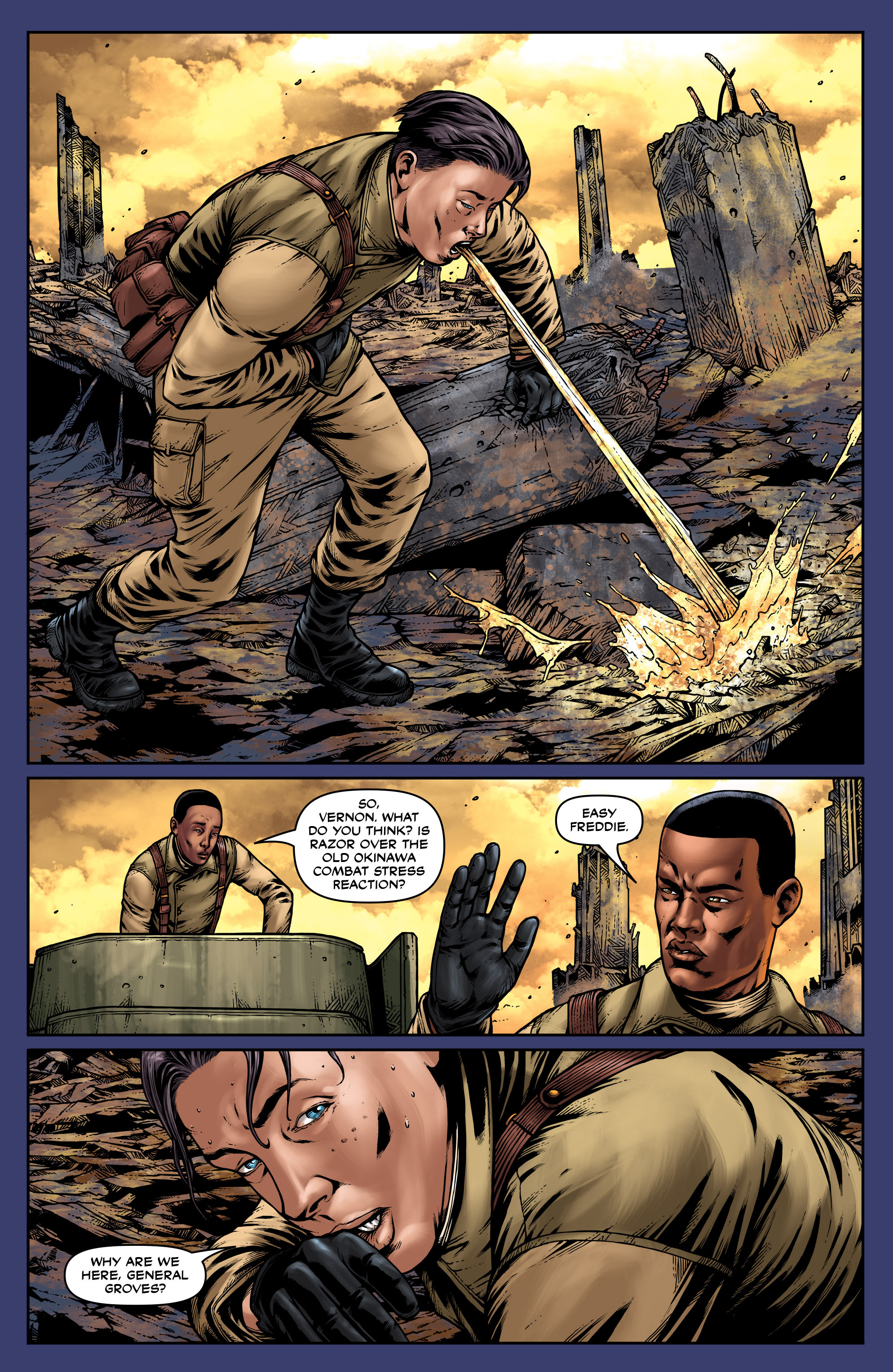 Read online Uber: Invasion comic -  Issue #2 - 21