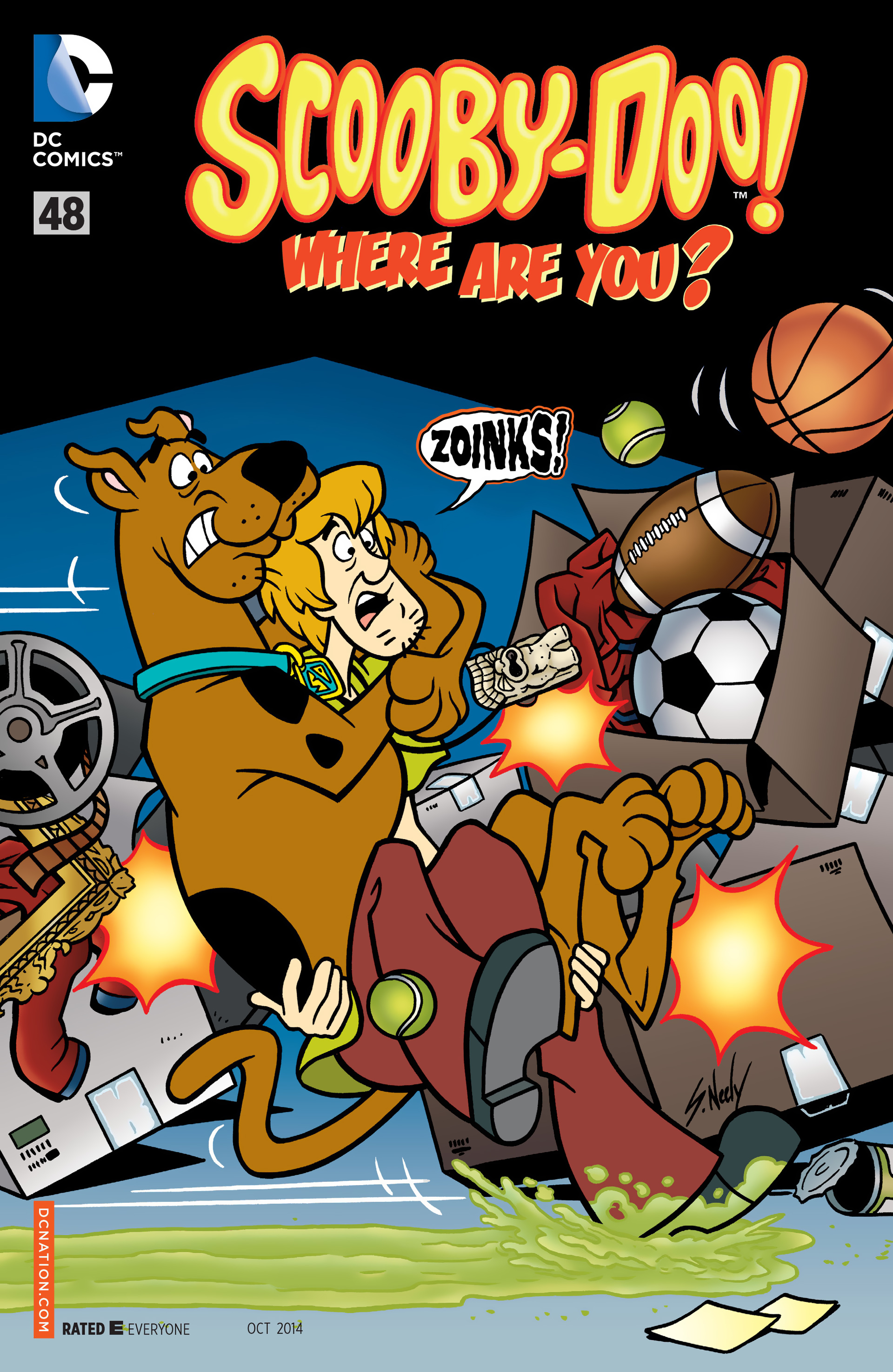 Read online Scooby-Doo: Where Are You? comic -  Issue #48 - 1