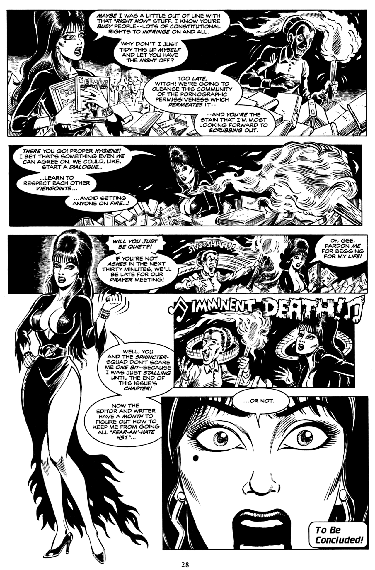 Read online Elvira, Mistress of the Dark comic -  Issue #84 - 29