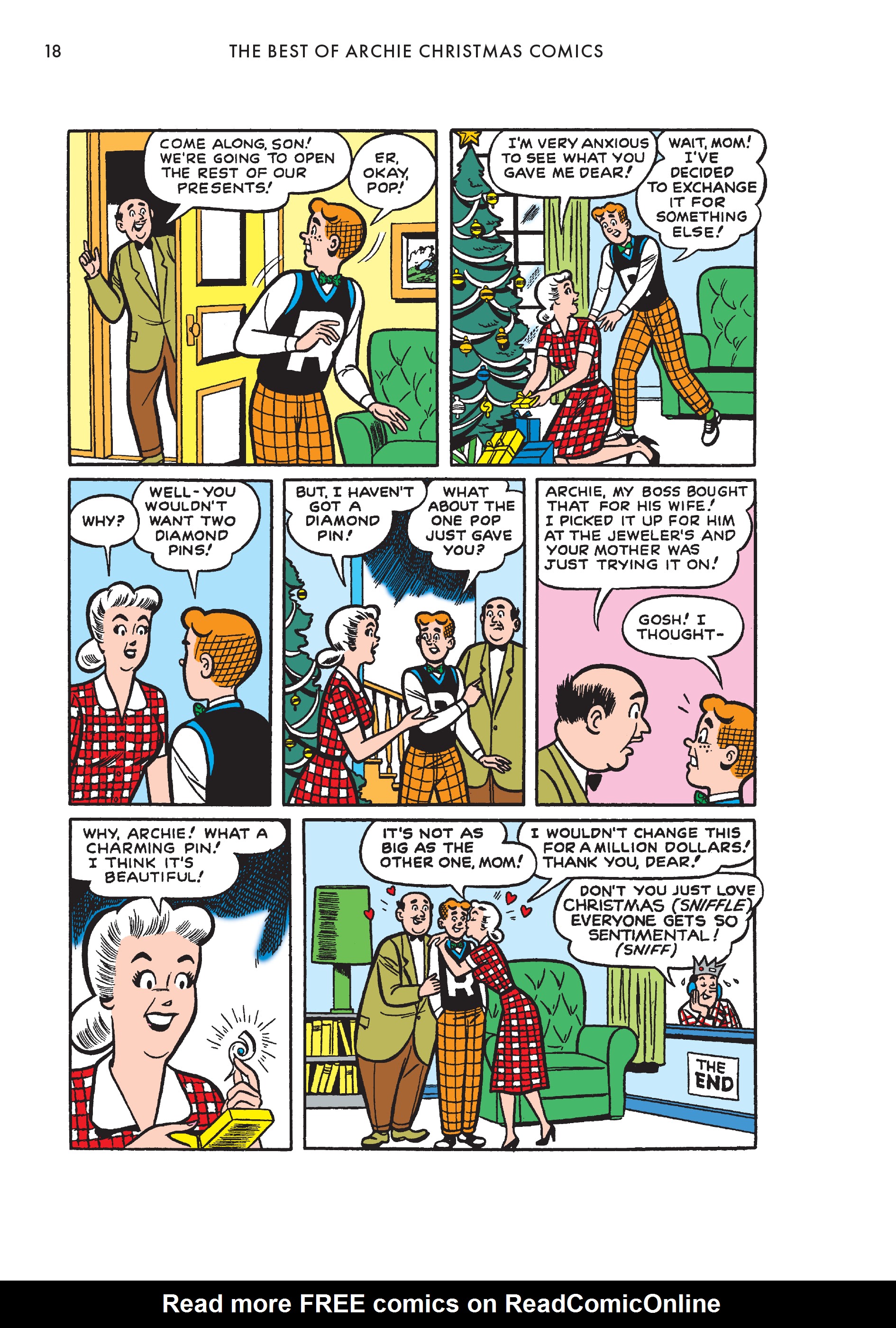 Read online The Best of Archie: Christmas Comics comic -  Issue # TPB (Part 1) - 17