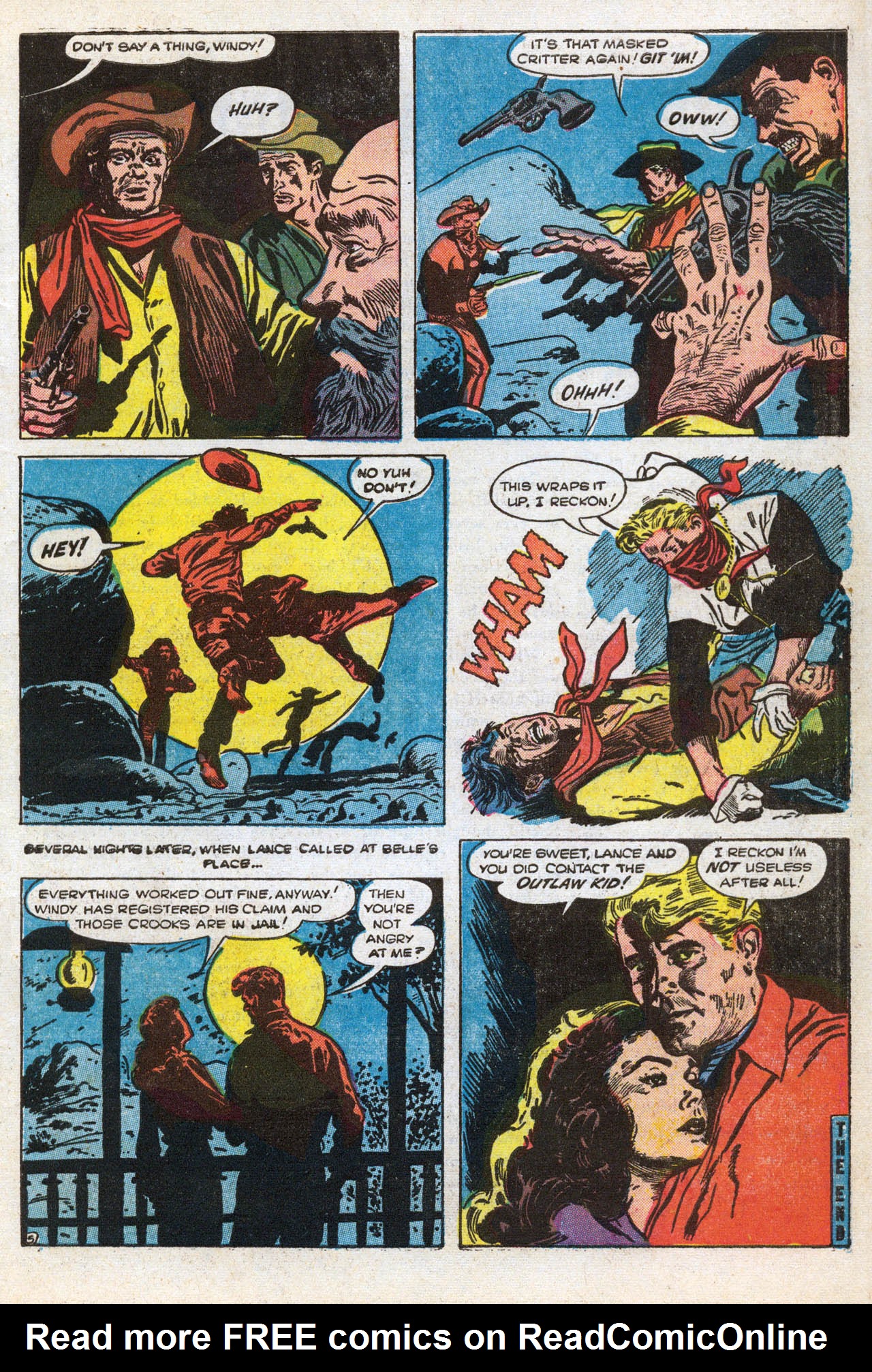 Read online The Outlaw Kid (1954) comic -  Issue #17 - 7