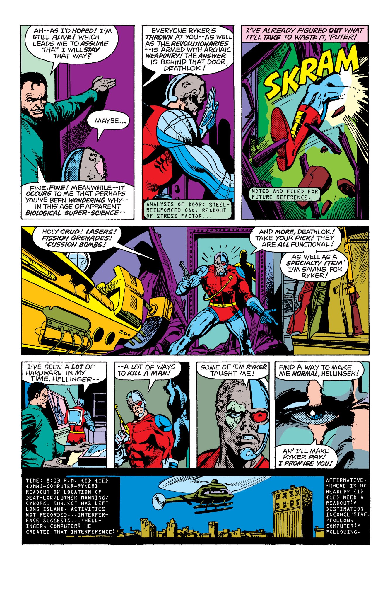 Read online Deathlok the Demolisher: The Complete Collection comic -  Issue # TPB - 132