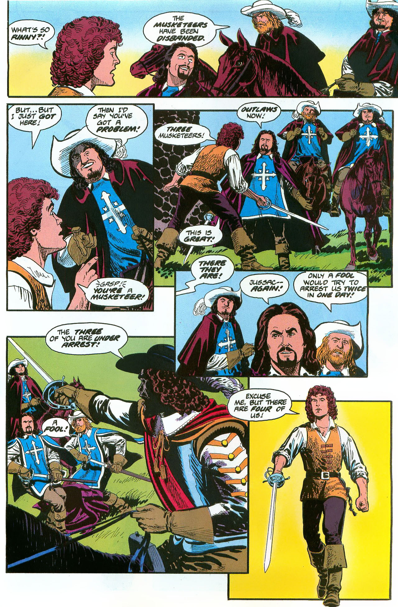 Read online The Three Musketeers comic -  Issue #1 - 17