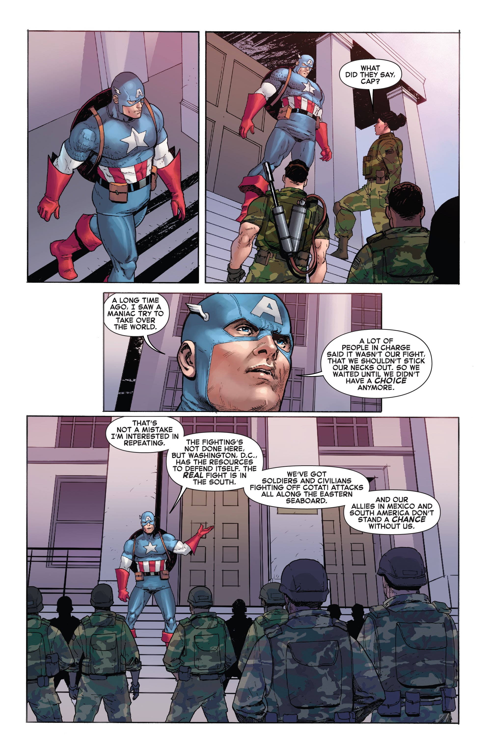 Read online Empyre: Captain America comic -  Issue #1 - 15
