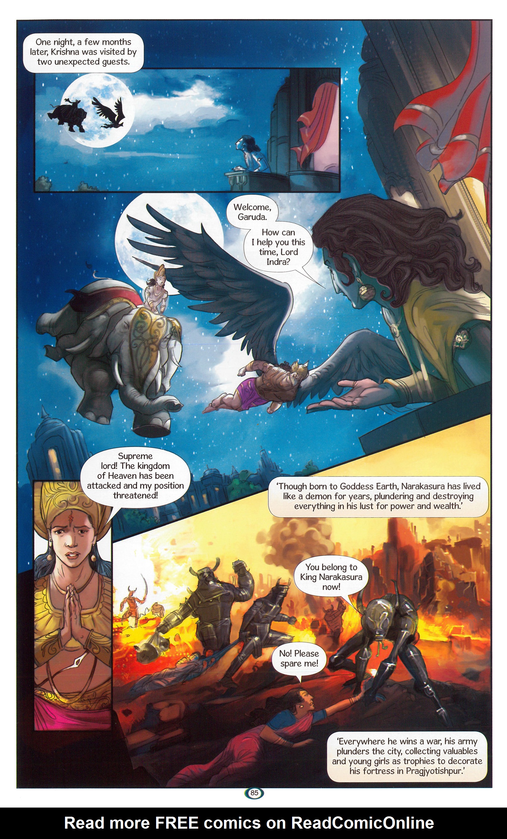 Read online Krishna: Defender of Dharma comic -  Issue # TPB (Part 1) - 87