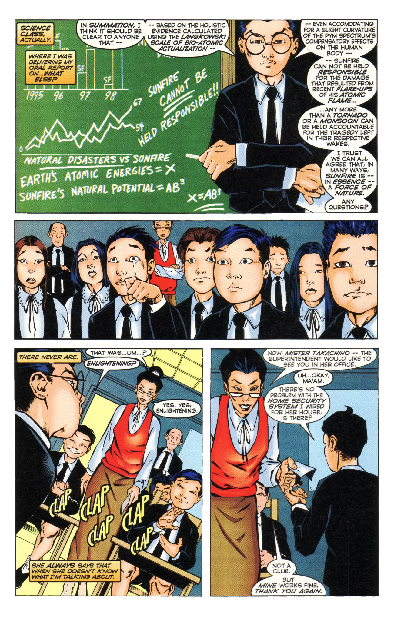 Read online Sunfire & Big Hero Six comic -  Issue #1 - 9