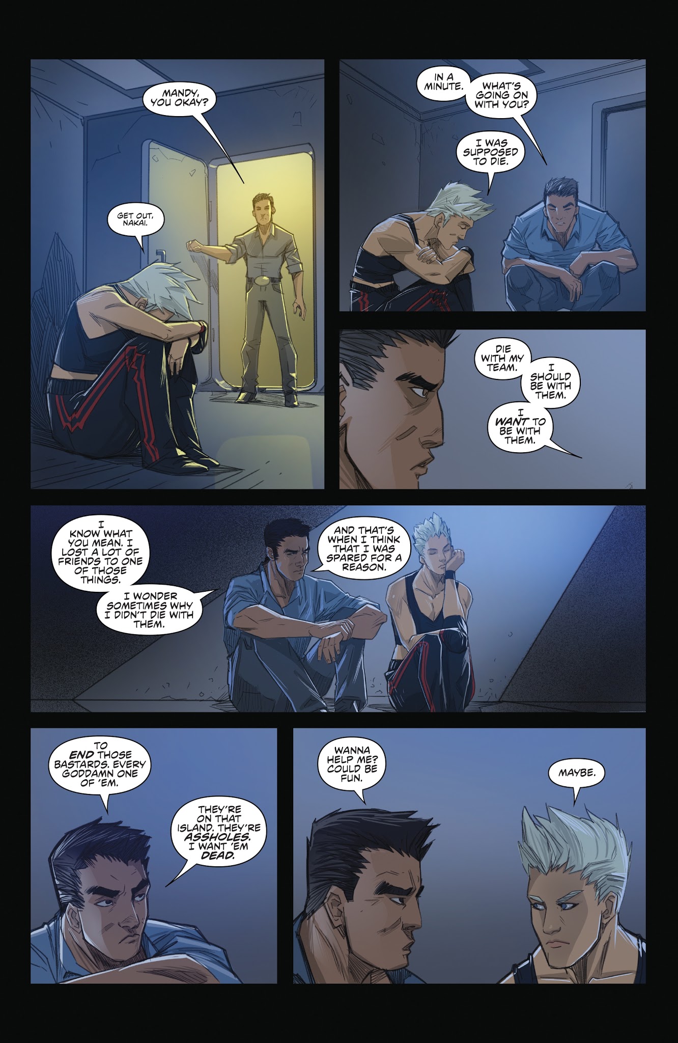 Read online Predator: Hunters comic -  Issue #4 - 23