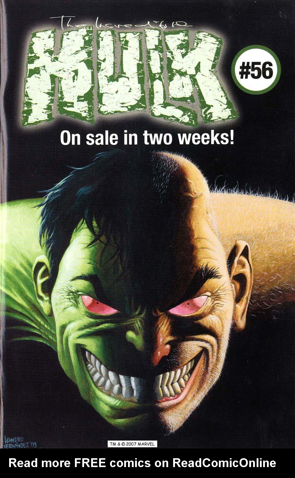 The Incredible Hulk (2000) Issue #55 #44 - English 41