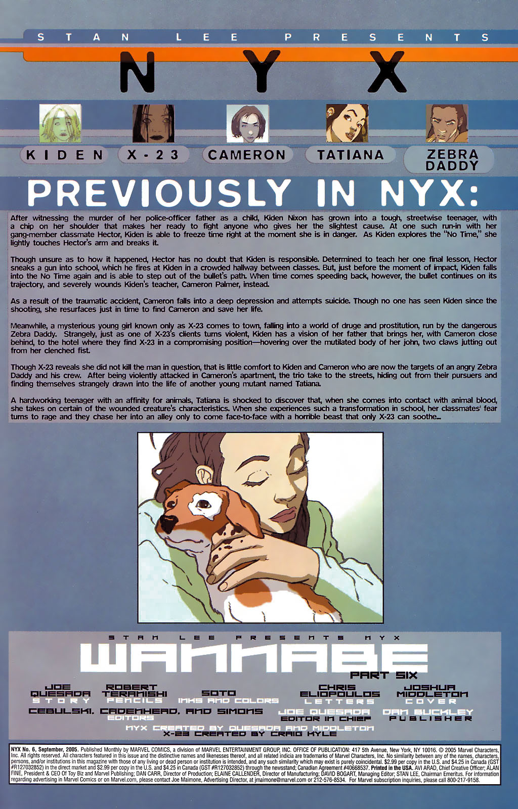 Read online NYX comic -  Issue #6 - 2
