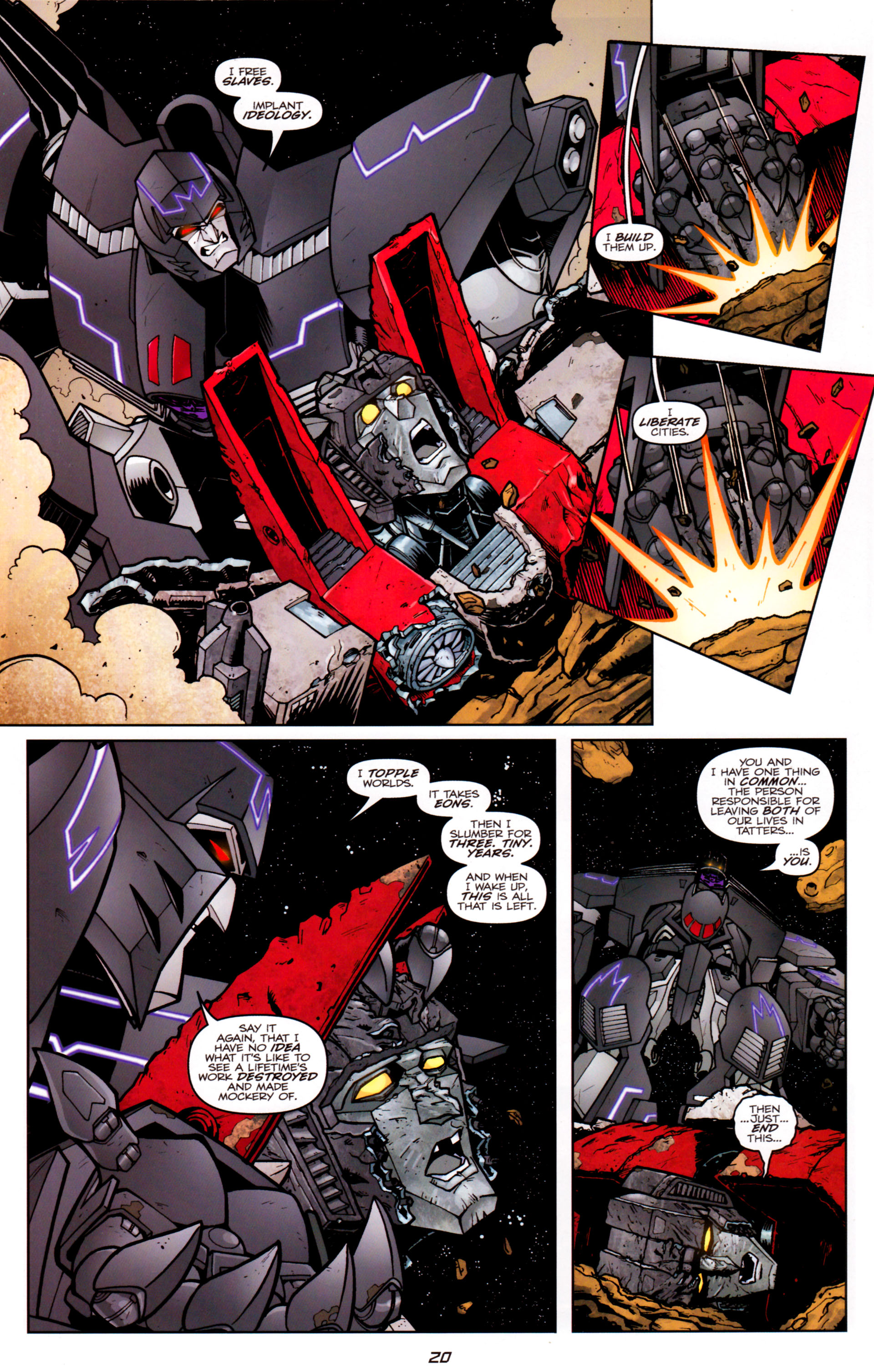Read online The Transformers Spotlight: Megatron comic -  Issue # Full - 22
