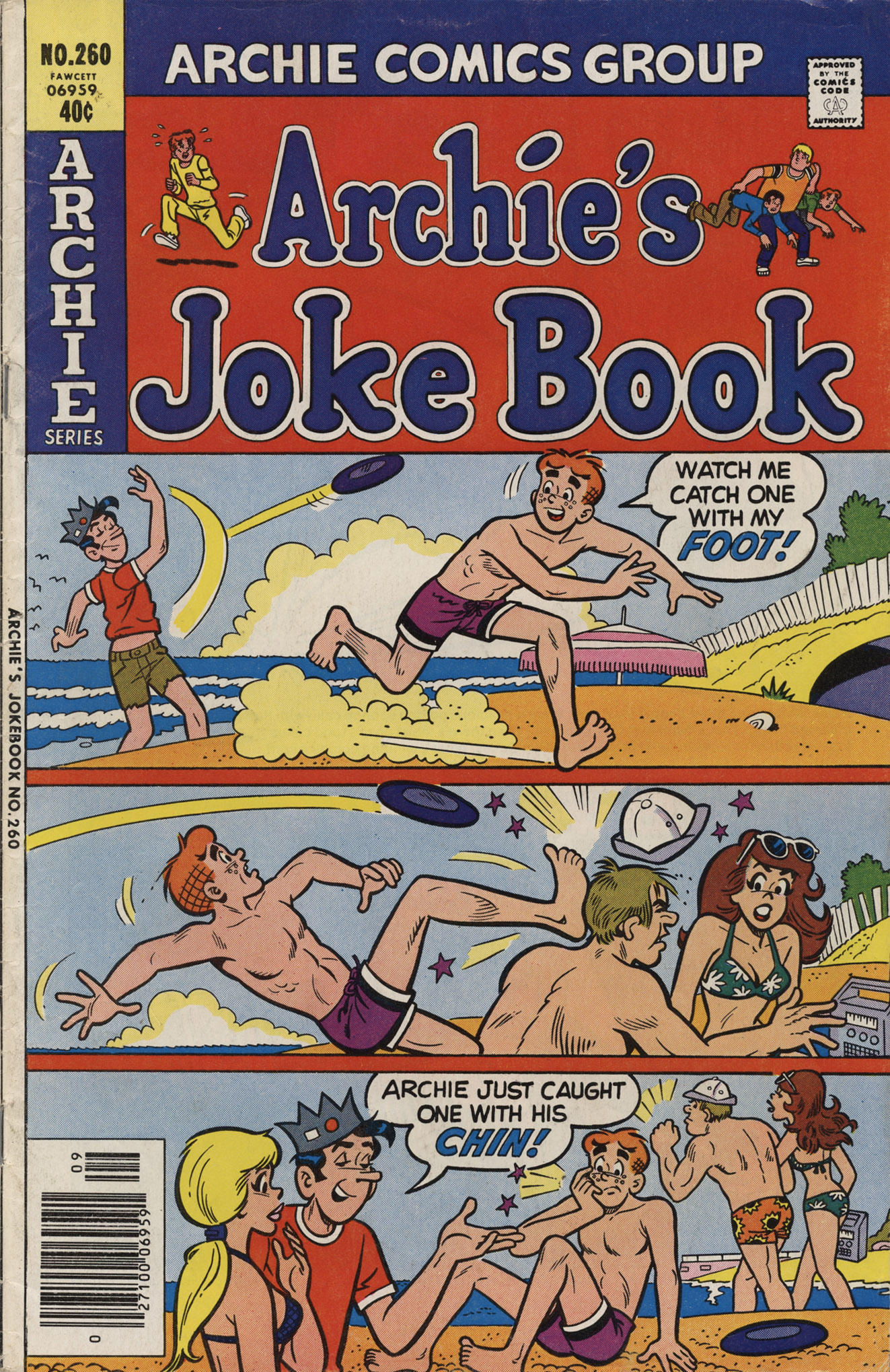 Read online Archie's Joke Book Magazine comic -  Issue #260 - 1