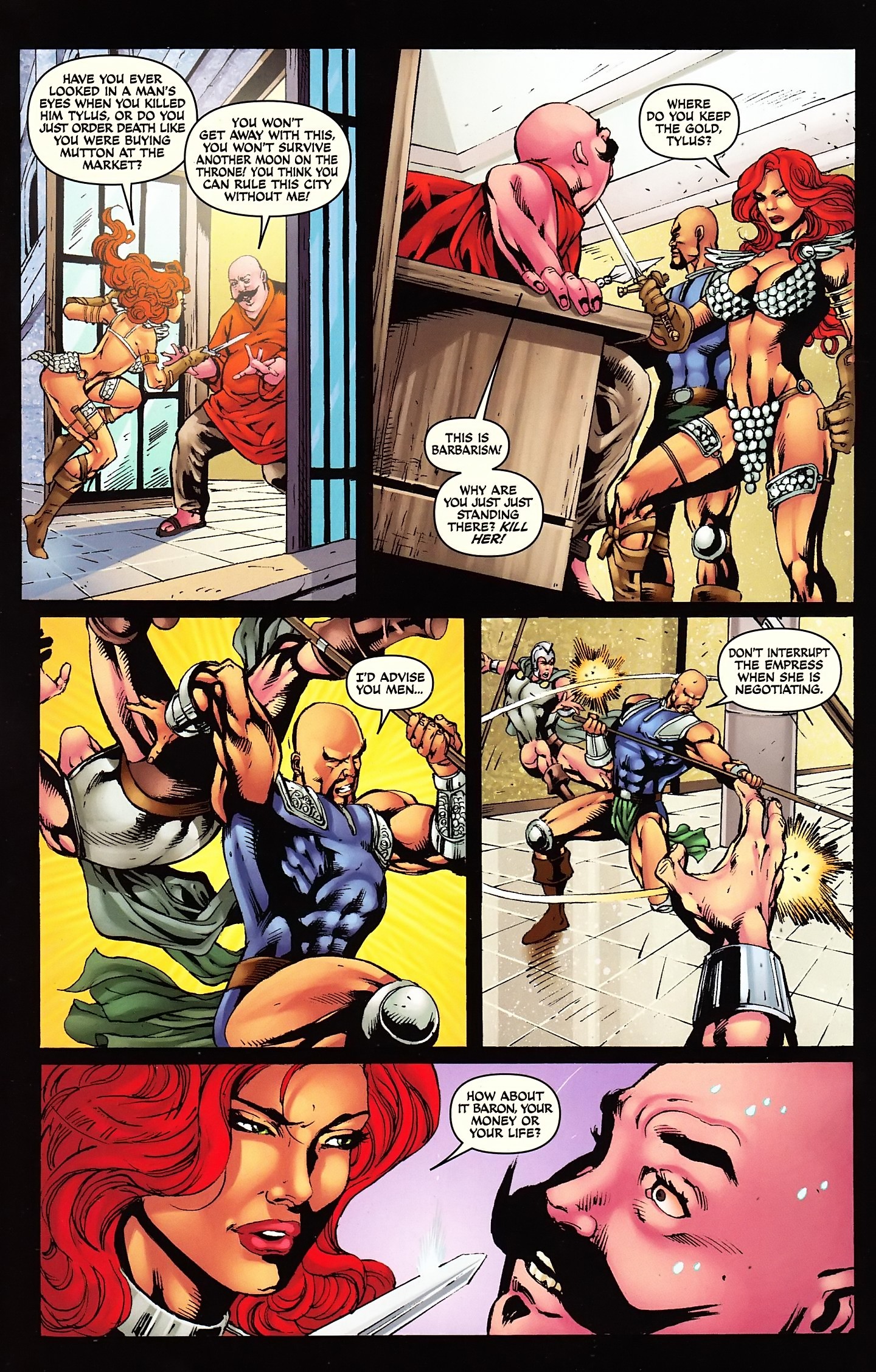 Read online Queen Sonja comic -  Issue #27 - 26