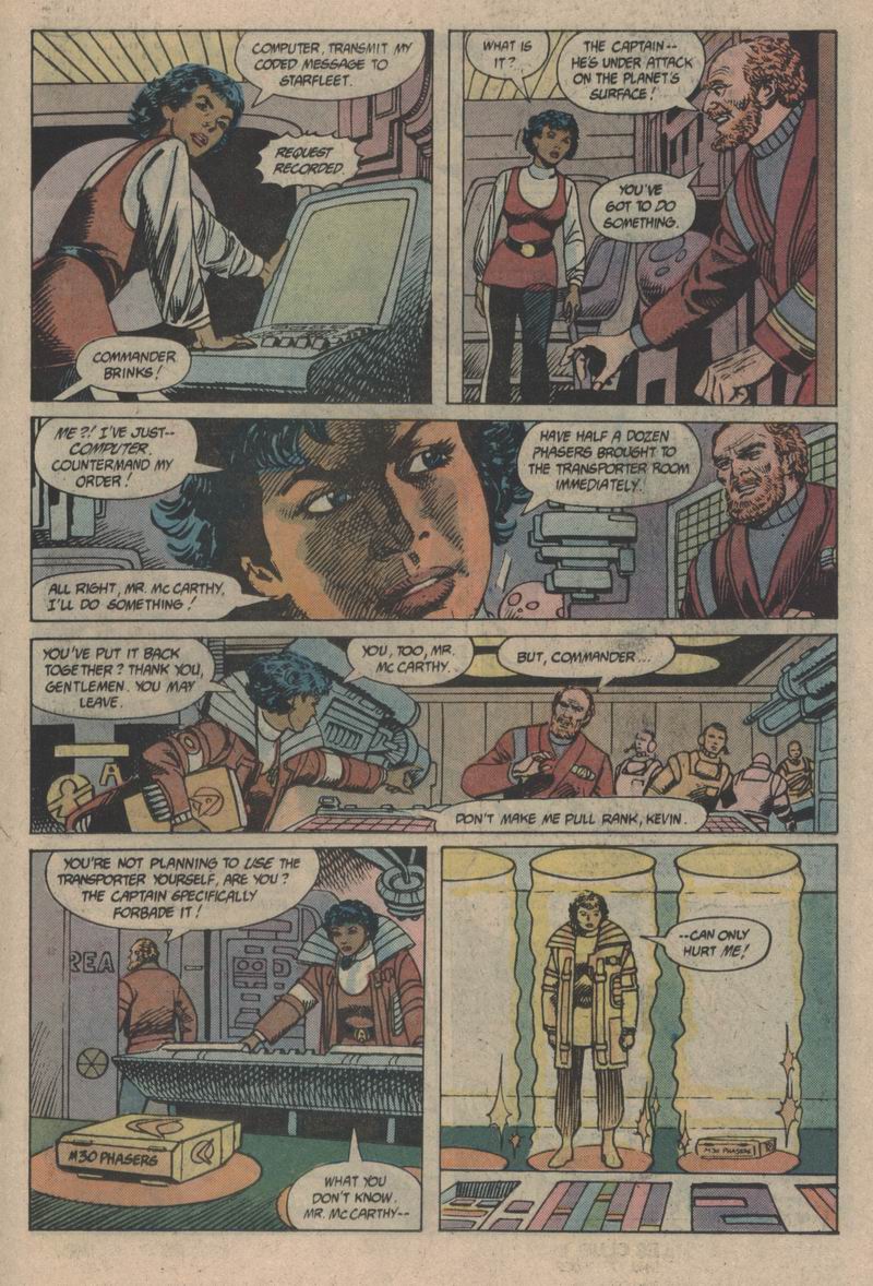 Read online Star Trek (1984) comic -  Issue #26 - 14