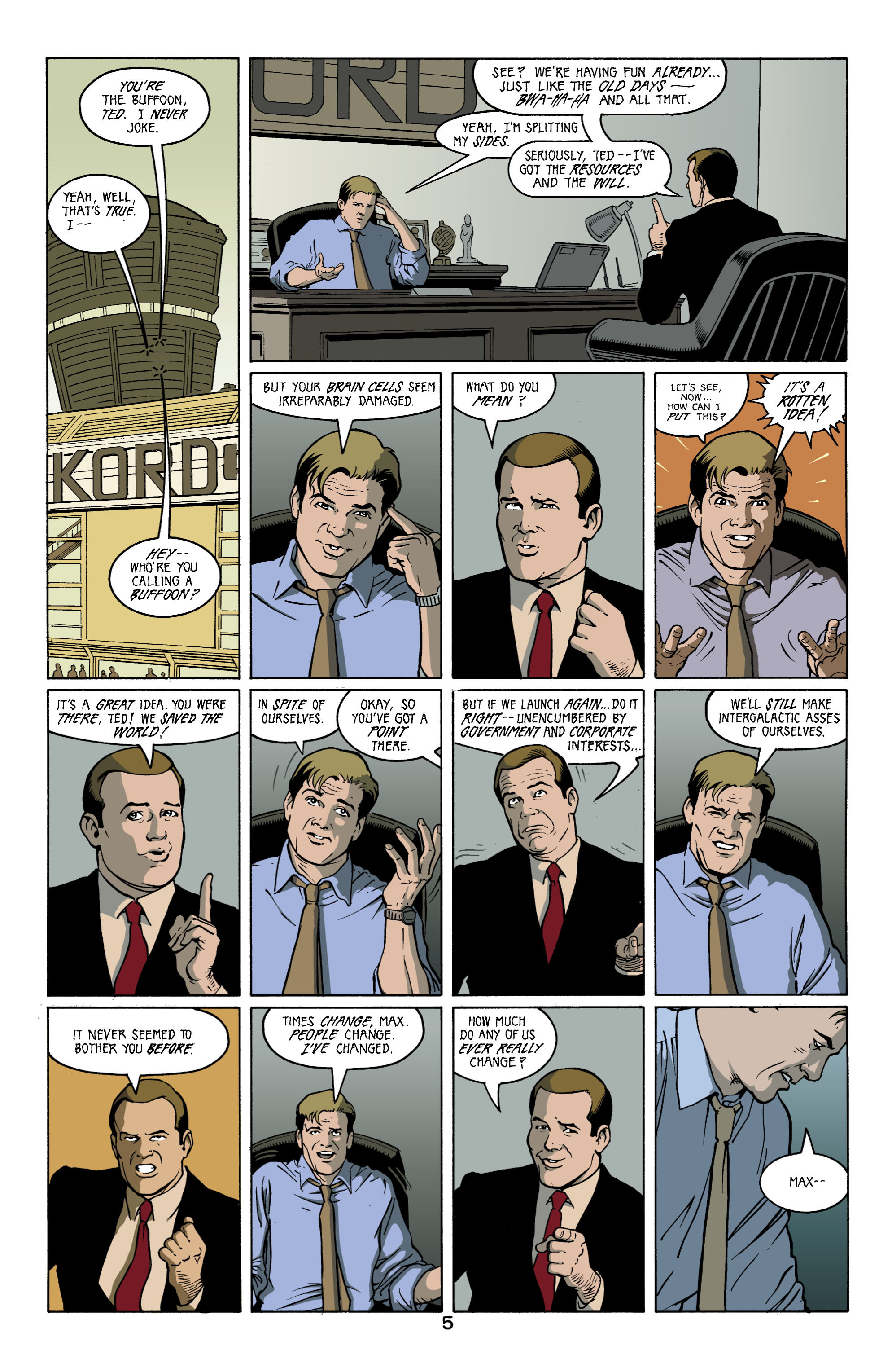 Read online Formerly Known as the Justice League comic -  Issue #1 - 6