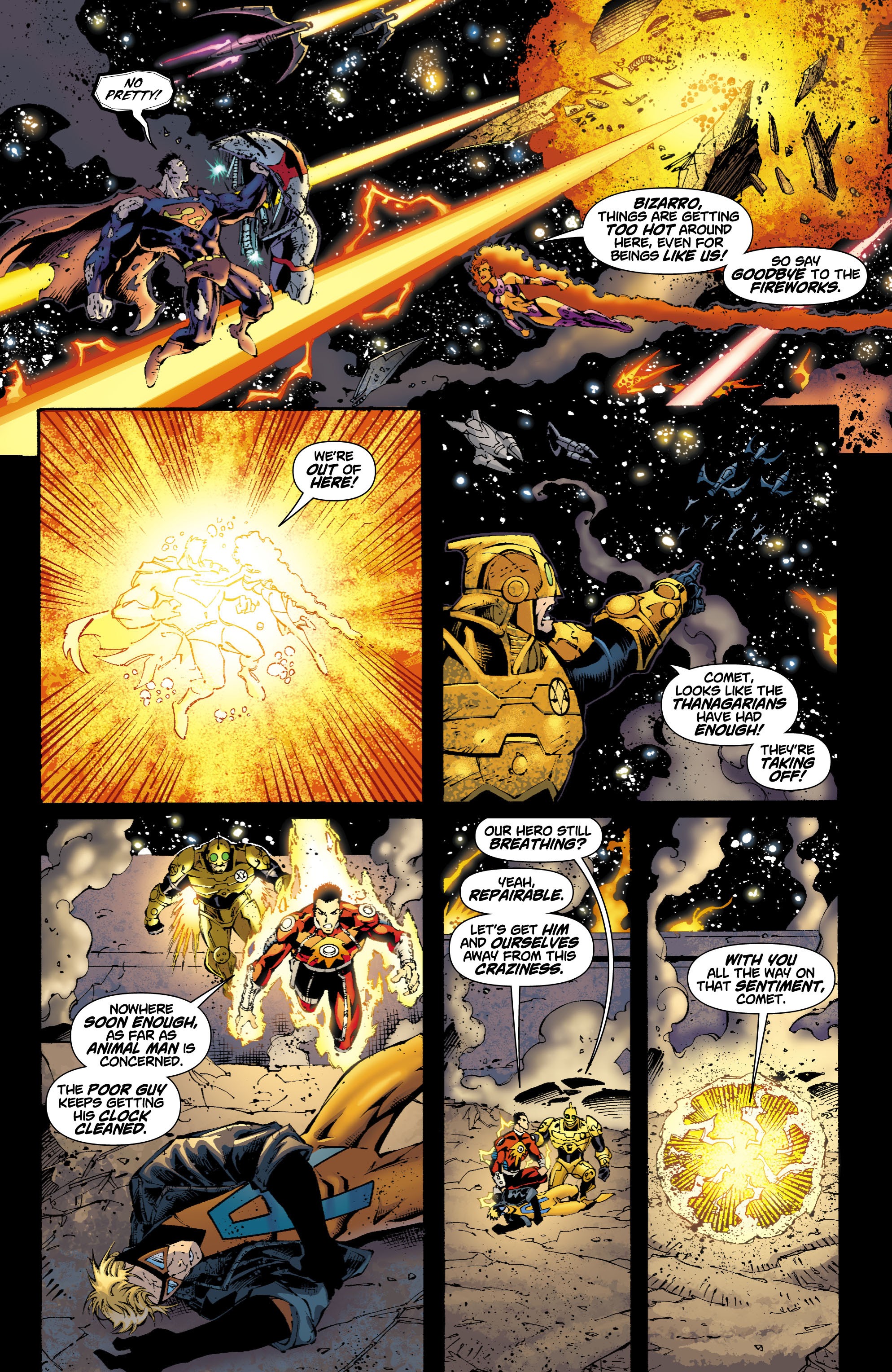 Read online Rann/Thanagar Holy War comic -  Issue #8 - 14