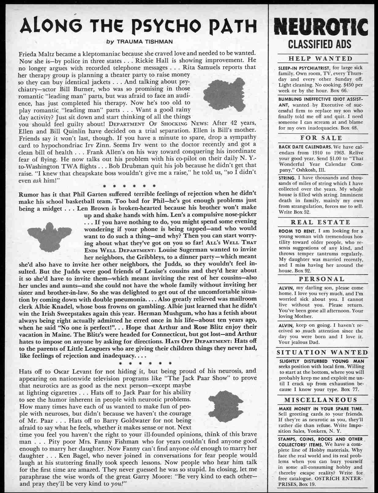 Read online MAD comic -  Issue #94 - 34