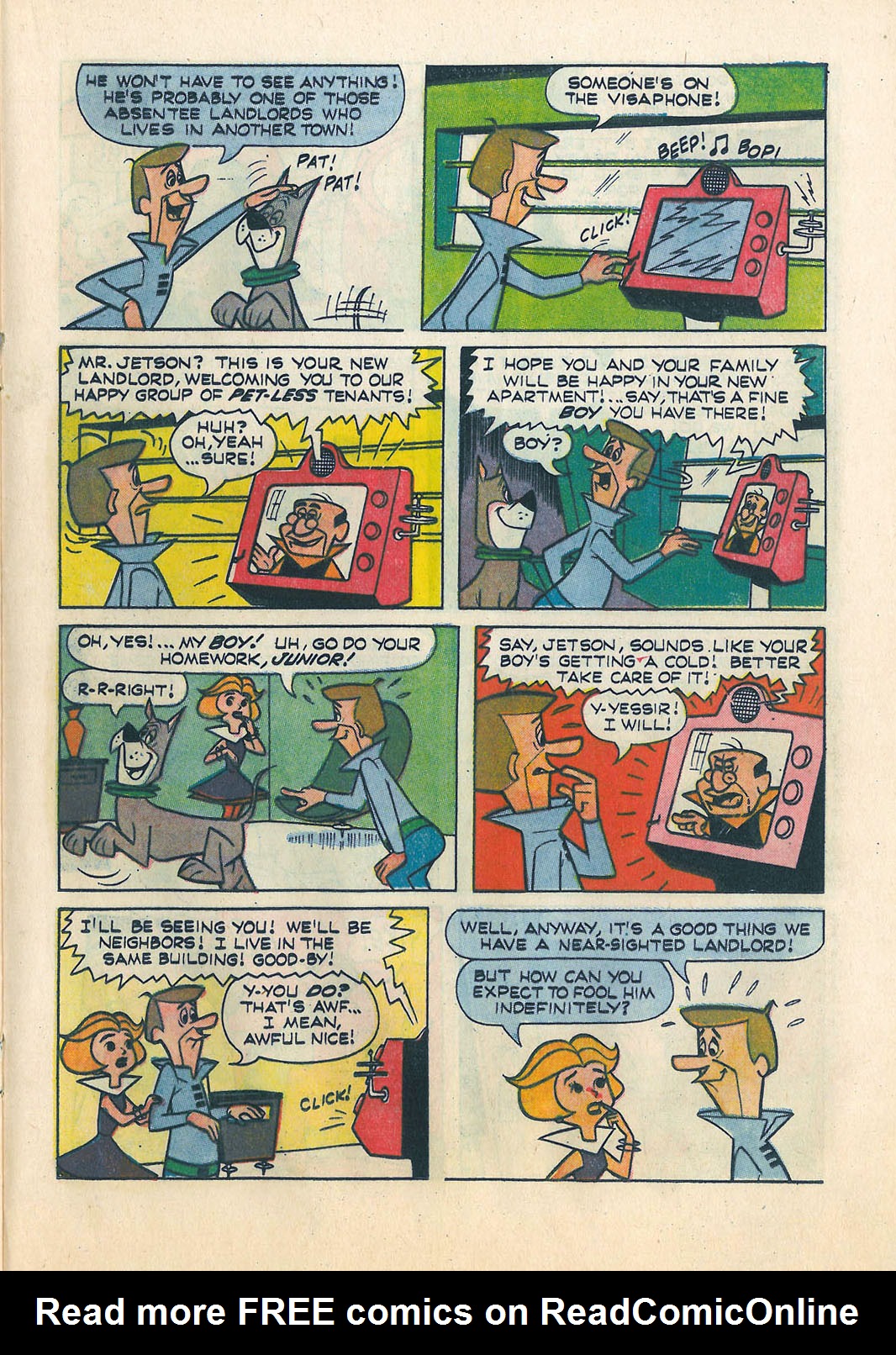 Read online The Jetsons (1963) comic -  Issue #18 - 21