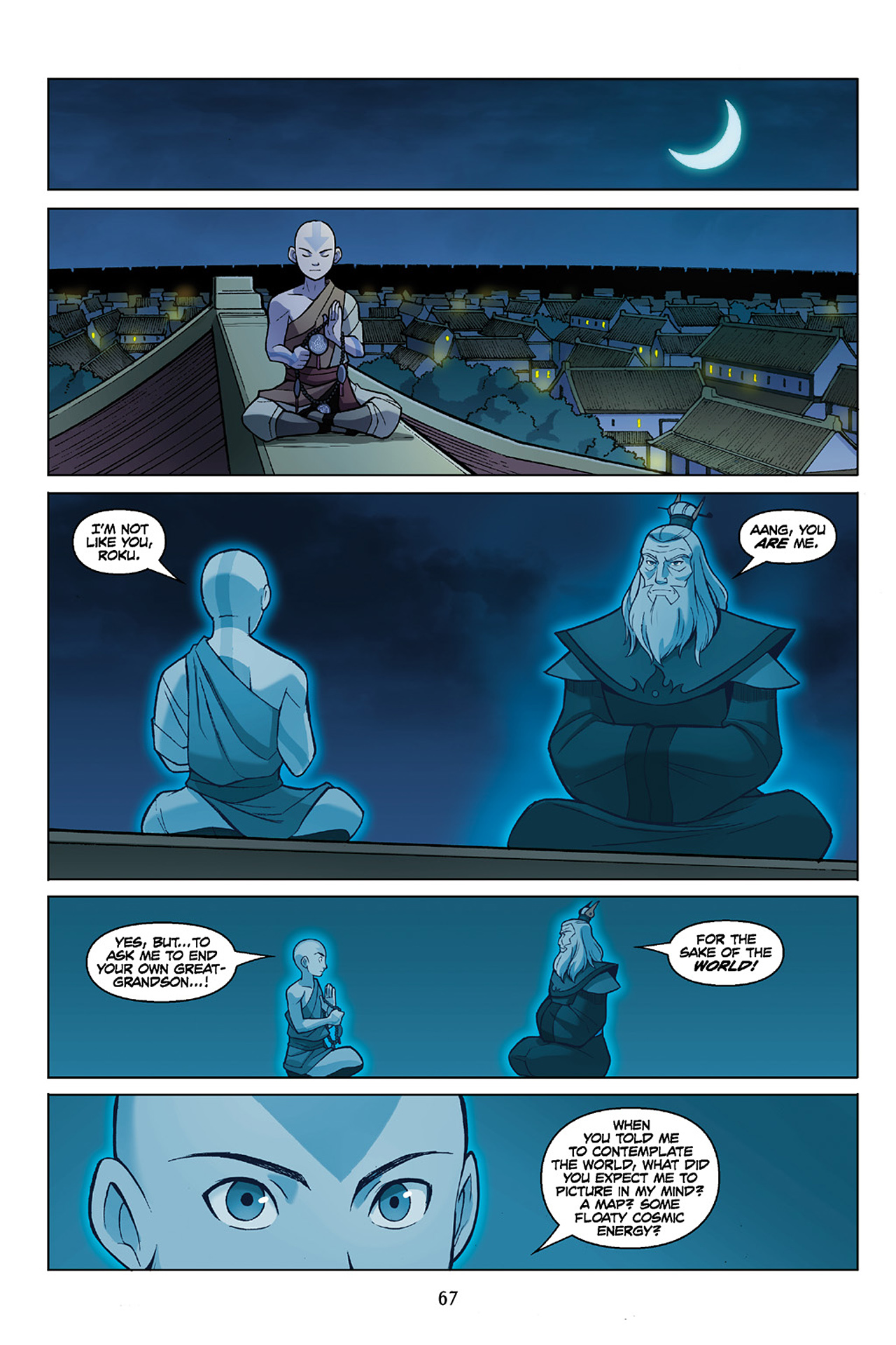 Read online Nickelodeon Avatar: The Last Airbender - The Promise comic -  Issue # Part 3 - 67
