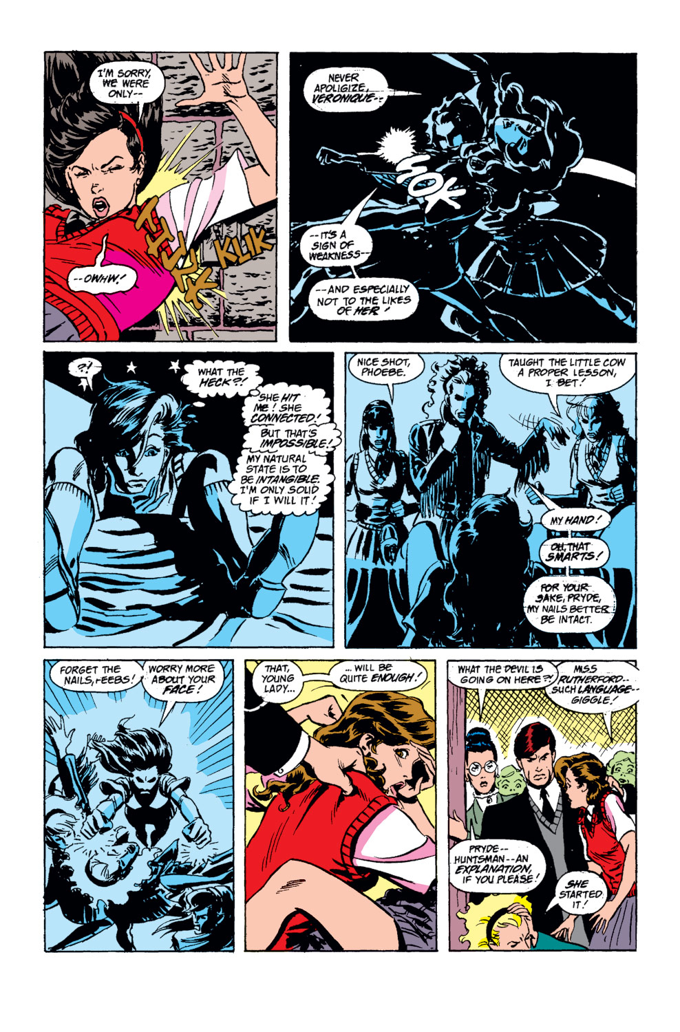 Read online Excalibur (1988) comic -  Issue #32 - 10