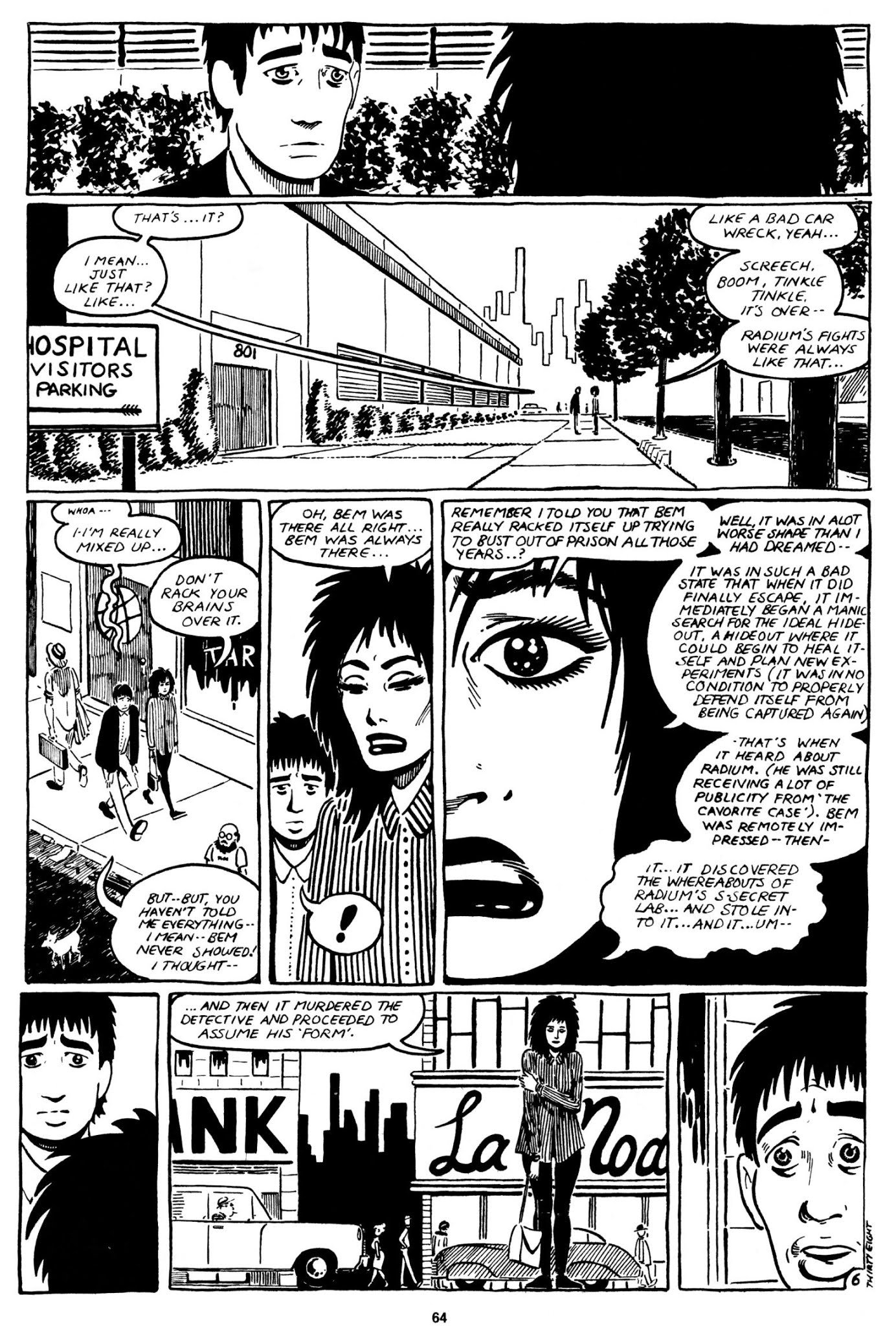 Read online Love and Rockets (1982) comic -  Issue #1 - 64