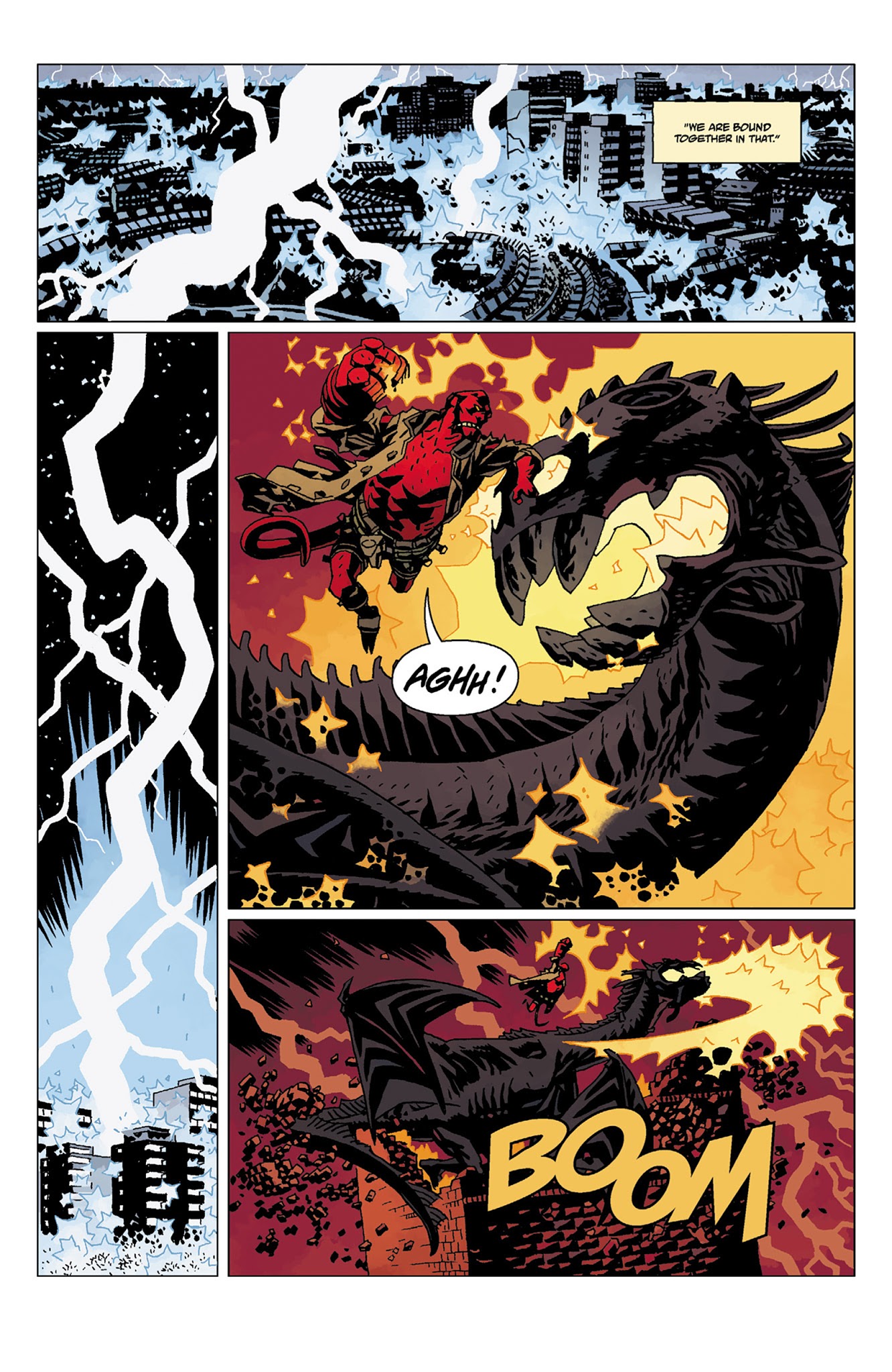 Read online Hellboy: The Storm And The Fury comic -  Issue # TPB - 141