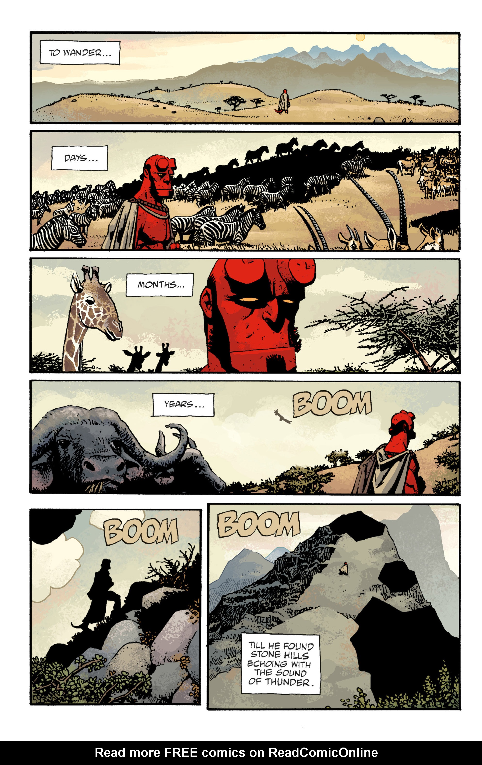 Read online Hellboy comic -  Issue #7 - 95