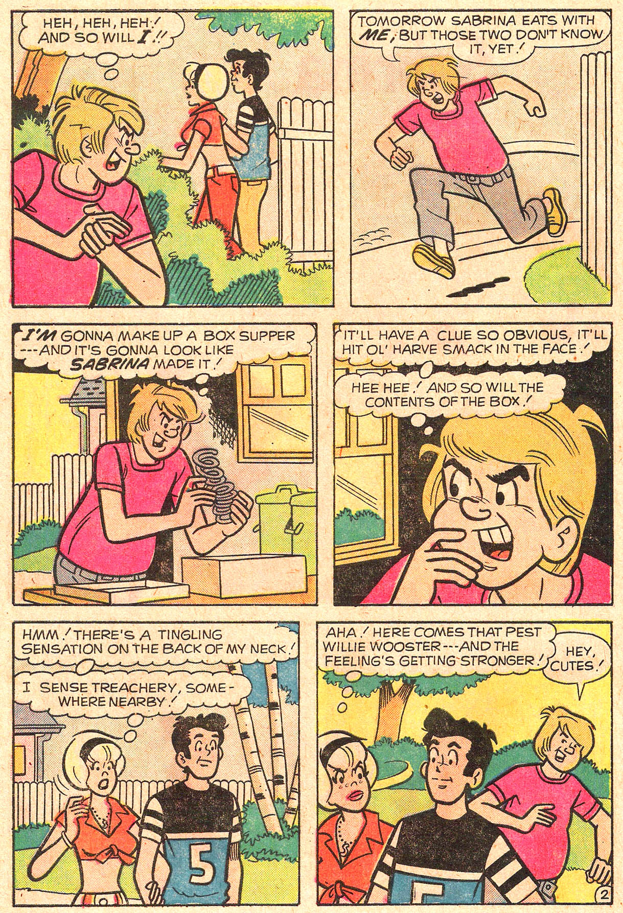 Read online Sabrina The Teenage Witch (1971) comic -  Issue #29 - 30