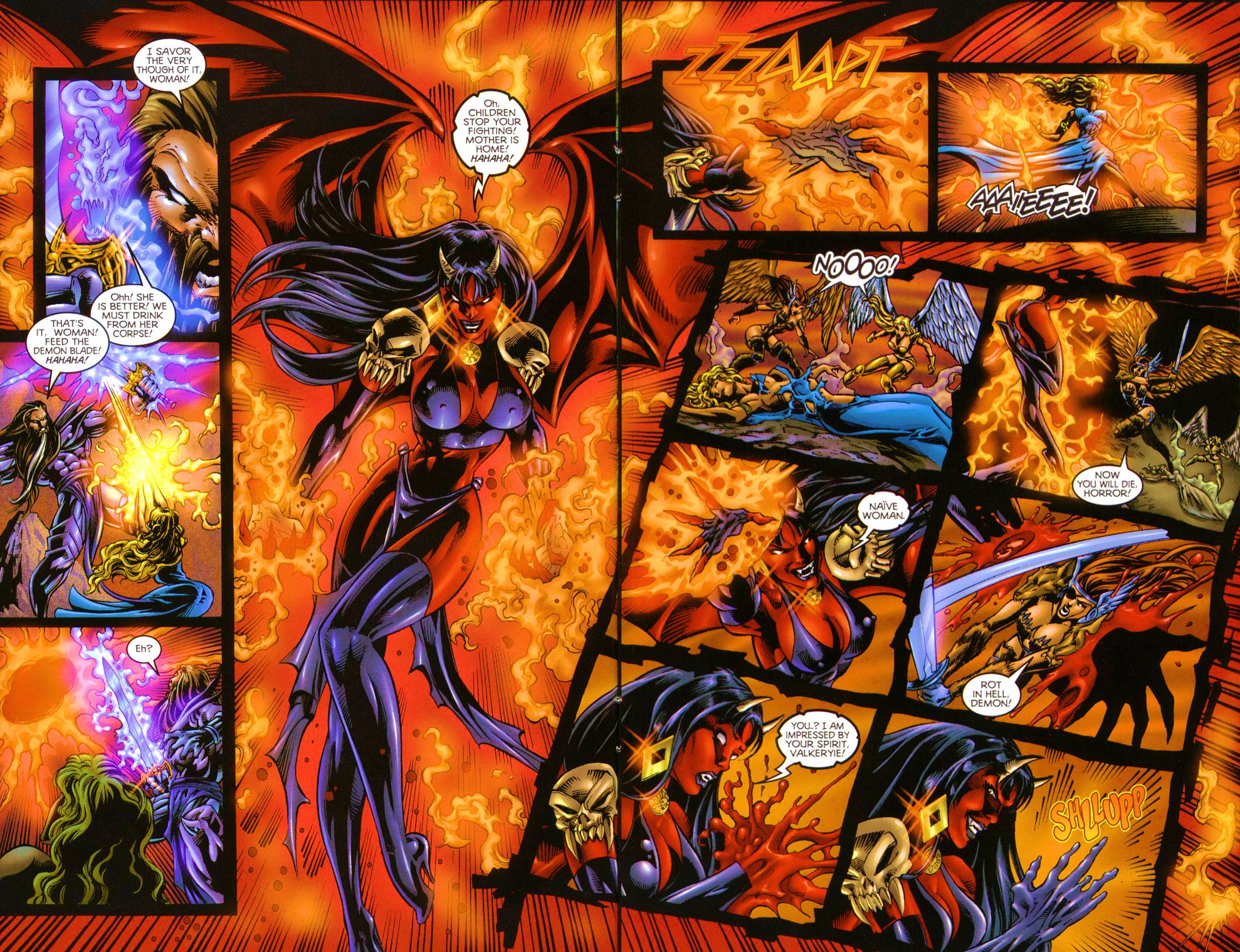 Read online Purgatori: Goddess Rising comic -  Issue #4 - 8