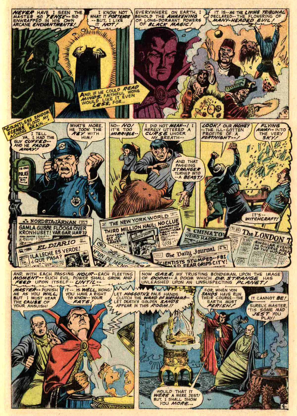 Read online Marvel Masterworks: Doctor Strange comic -  Issue # TPB 2 - 178
