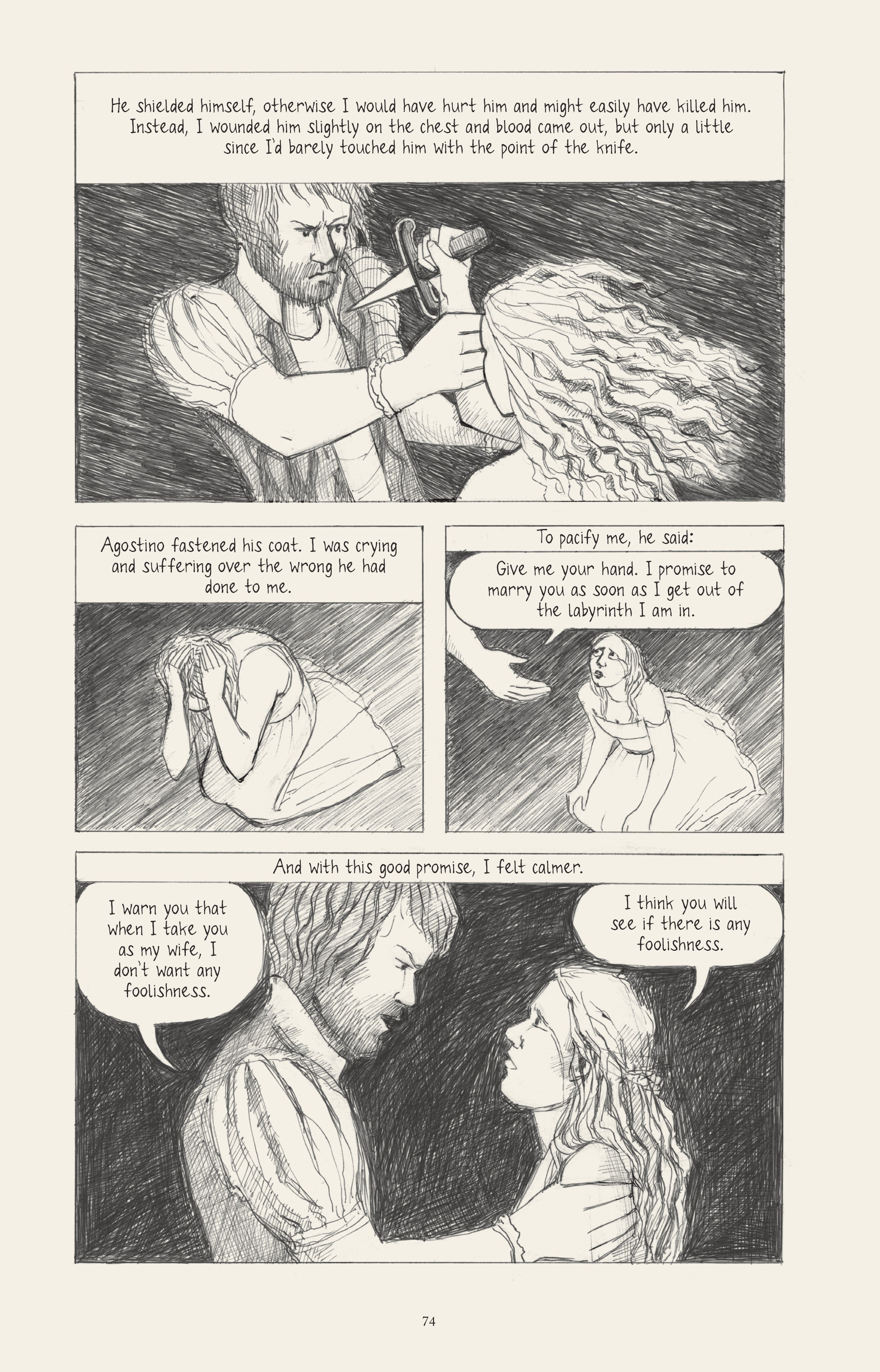 Read online I Know What I Am: The Life and Times of Artemisia Gentileschi comic -  Issue # TPB (Part 1) - 82