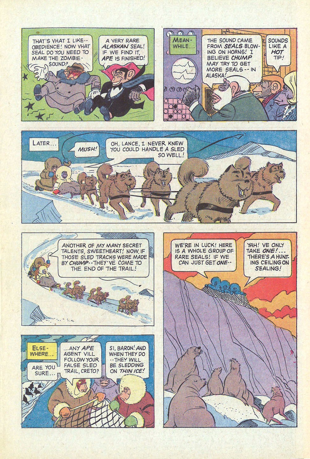 Read online Lancelot Link Secret Chimp comic -  Issue #3 - 30