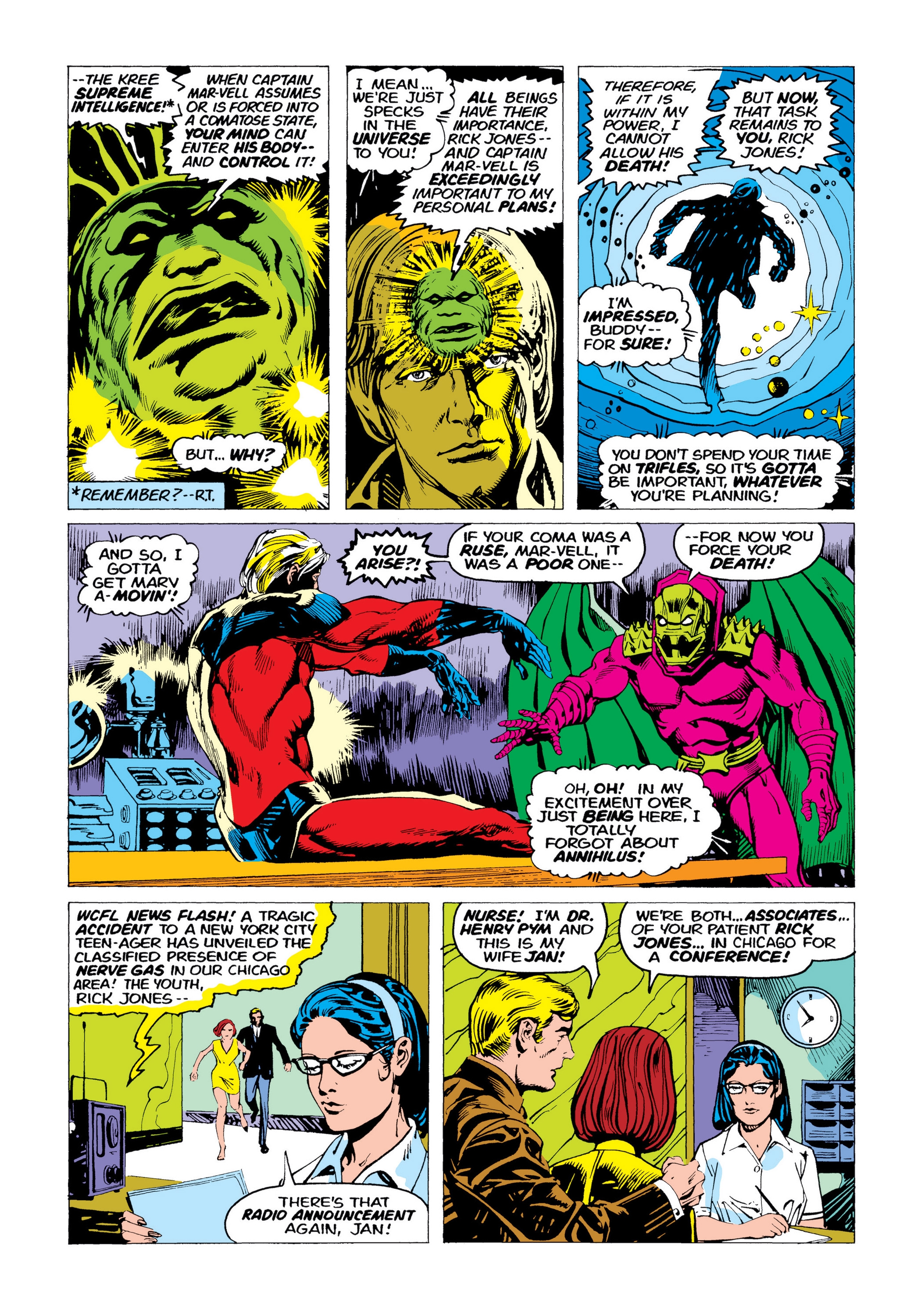 Read online Marvel Masterworks: Captain Marvel comic -  Issue # TPB 4 (Part 1) - 33