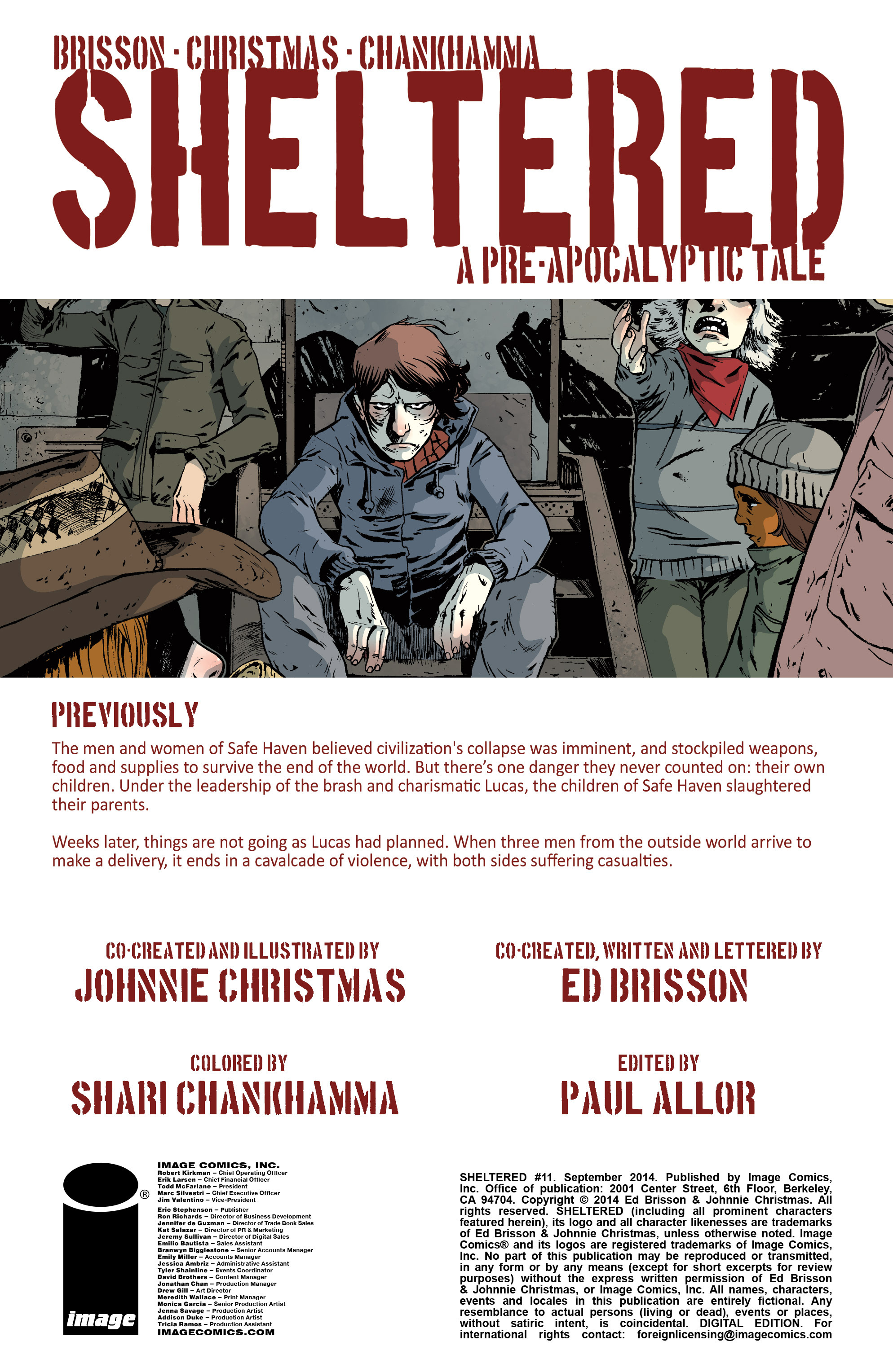 Read online Sheltered comic -  Issue #11 - 2